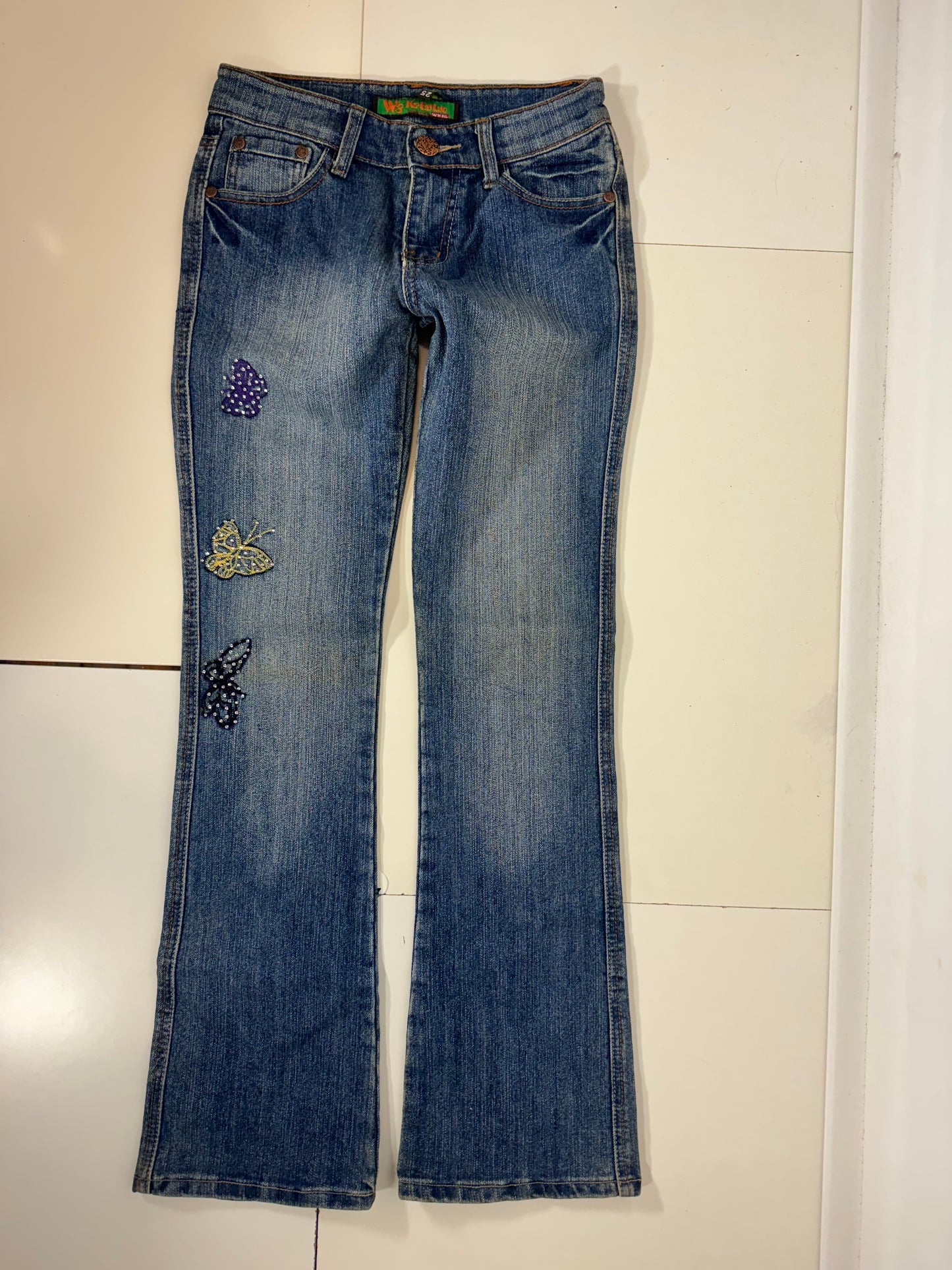 Lågmidjade jeans stl: XXS