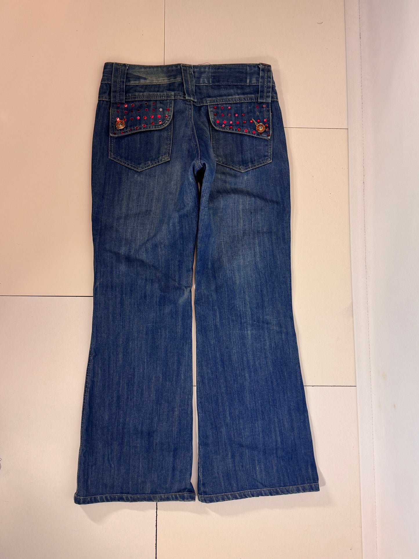 Lågmidjade jeans stl: XS