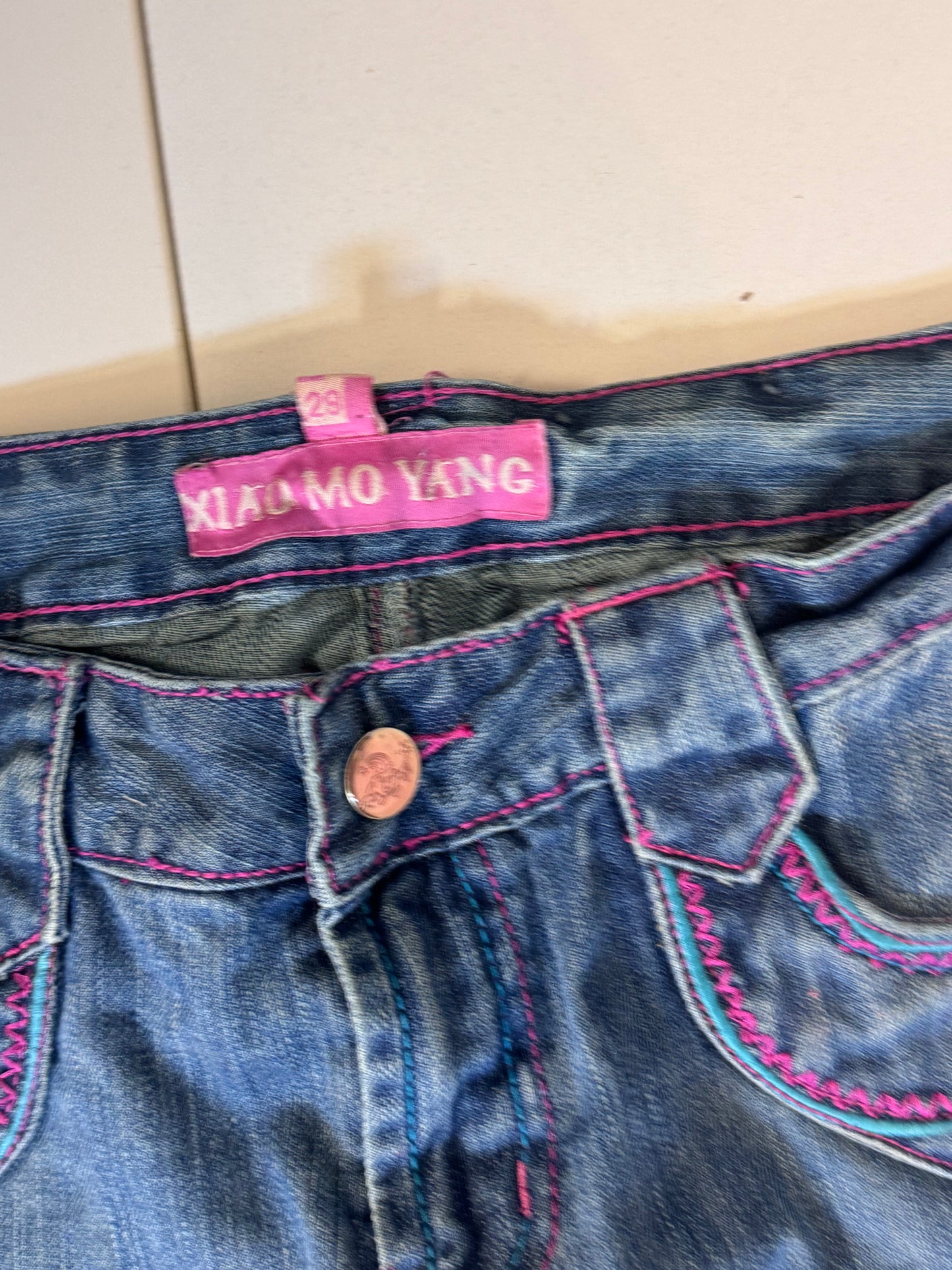 Lågmidjade jeans stl: S