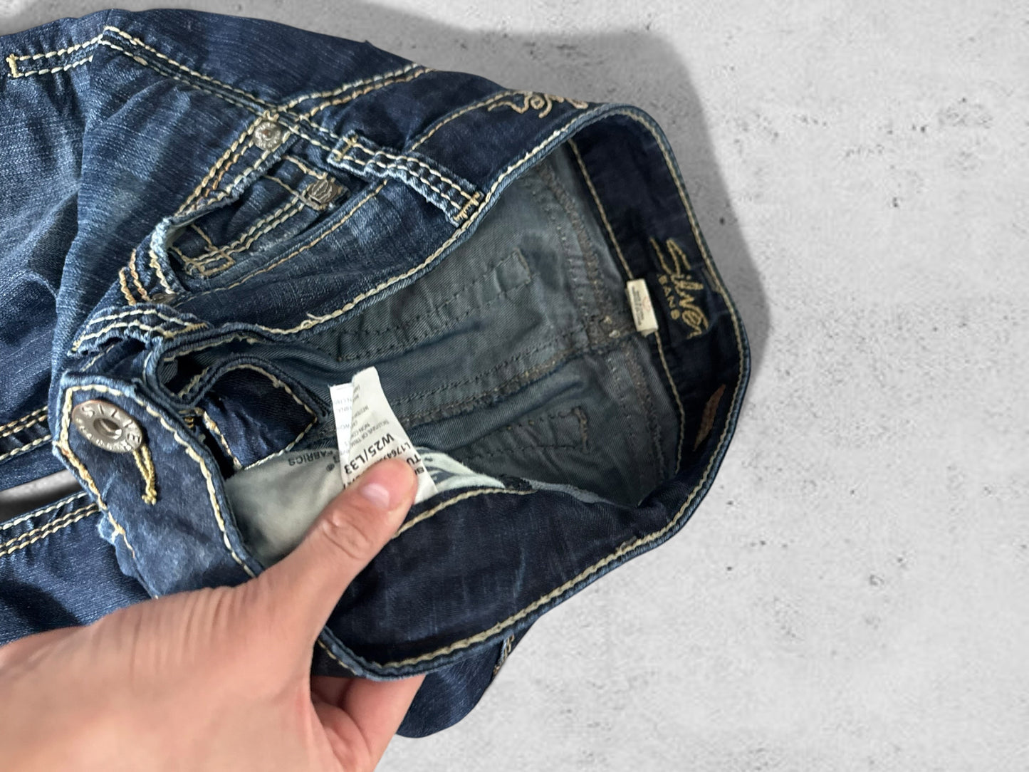 Lågmidjade jeans stl: XS