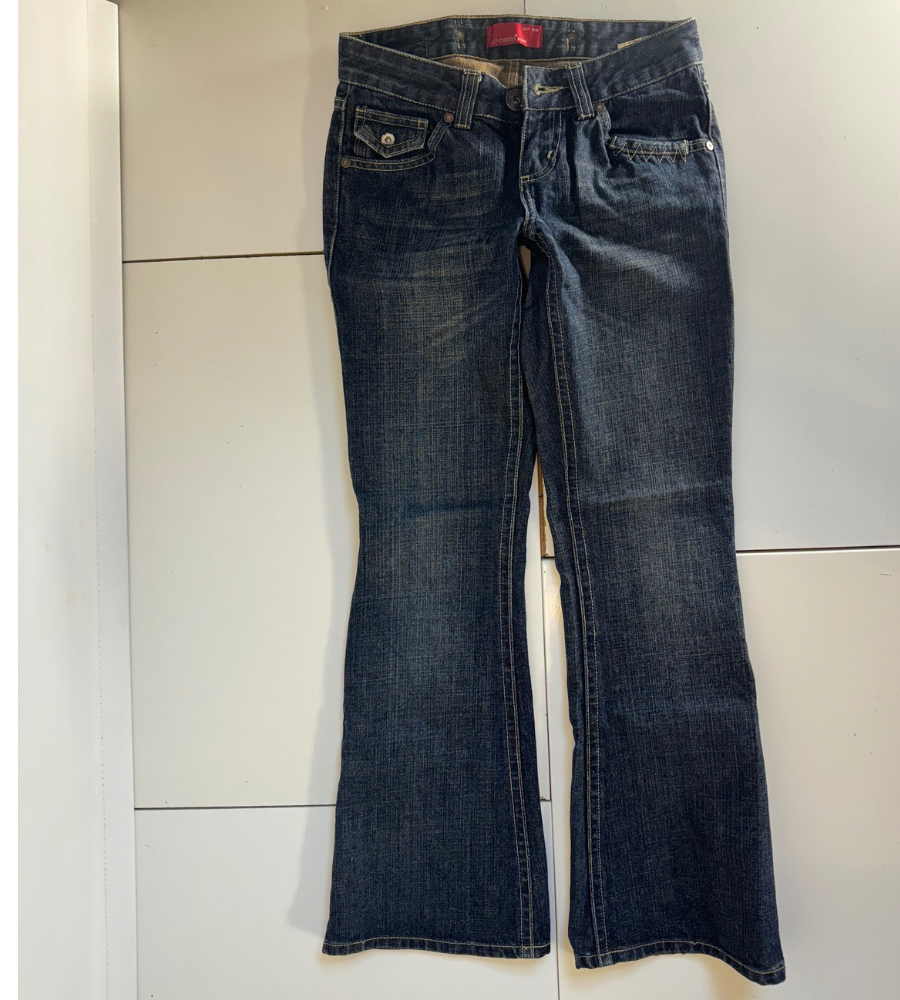 Lågmidjade jeans–stl: XXS