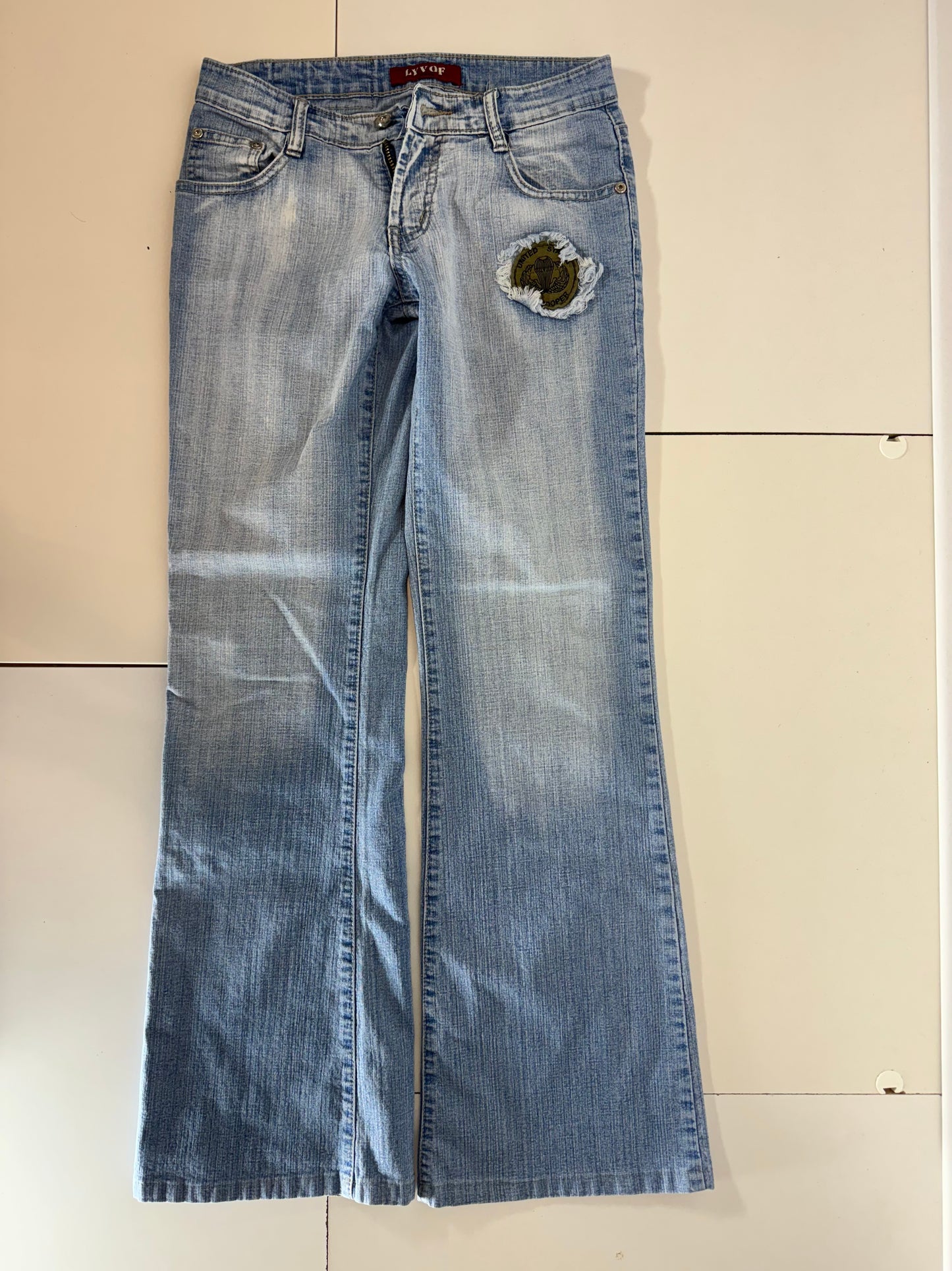 Lågmidjade jeans stl: XS