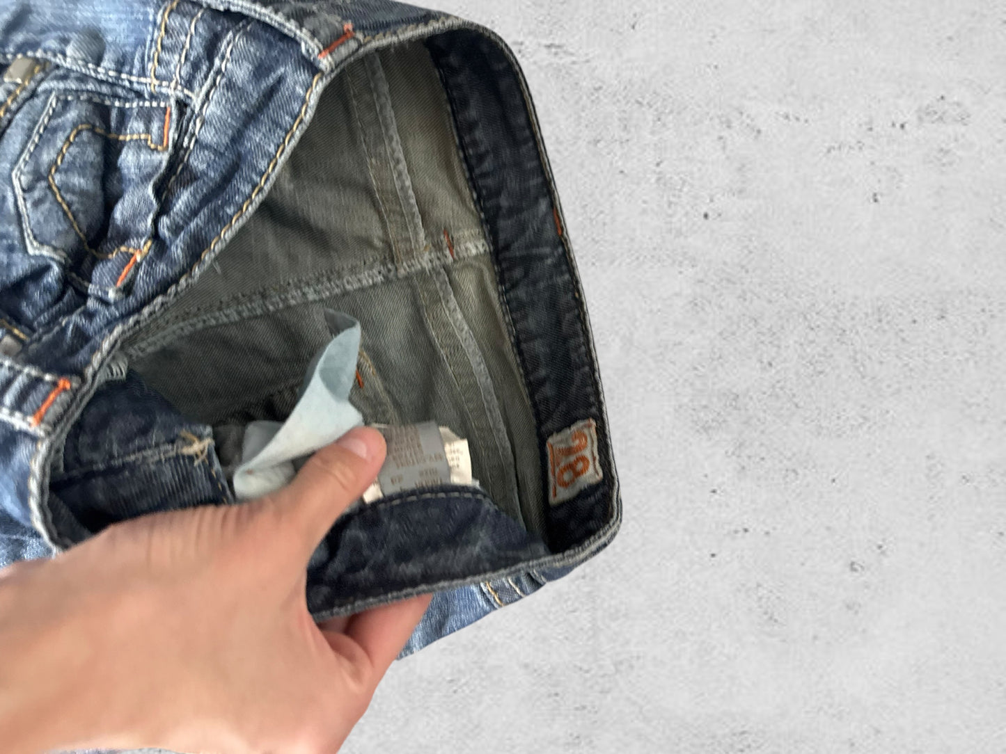 Lågmidjade jeans stl: XXS