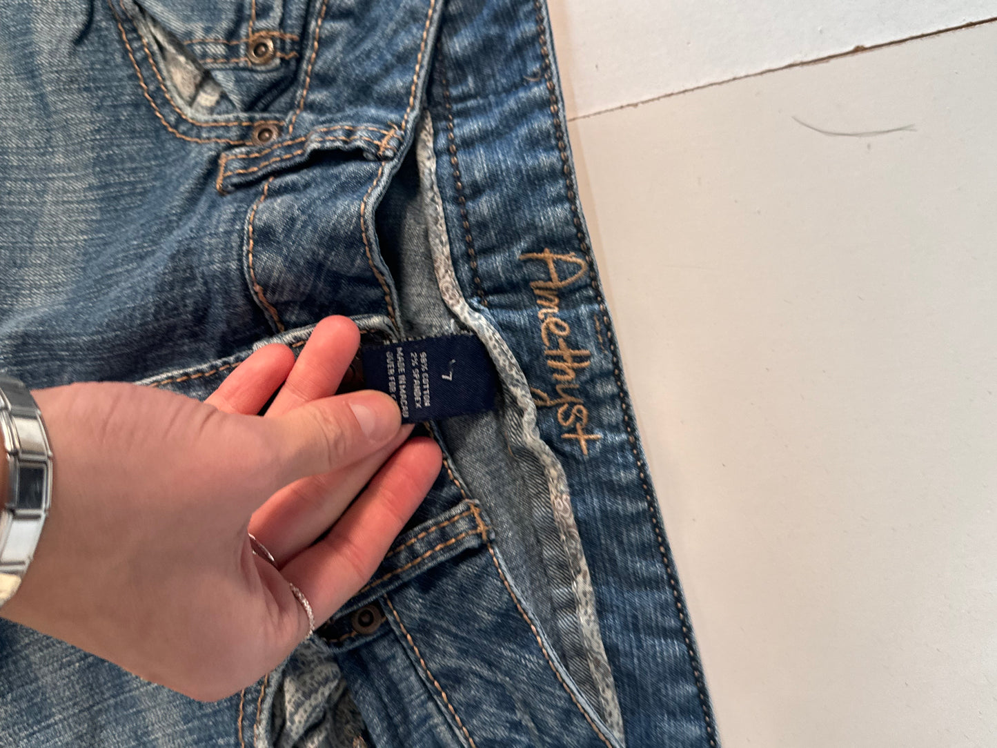 Lågmidjade jeans stl: XS