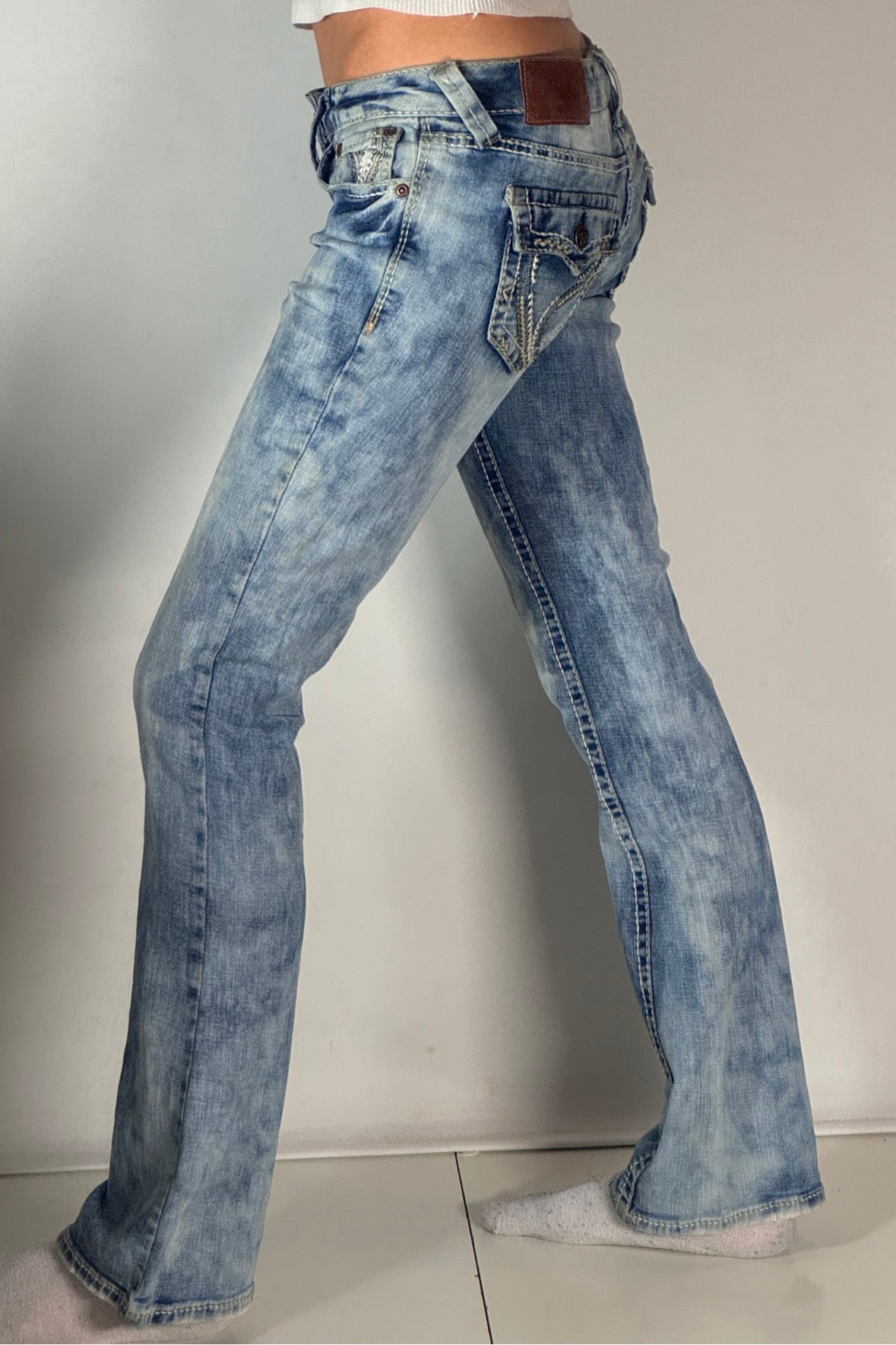 Lågmidjade jeans stl: XS