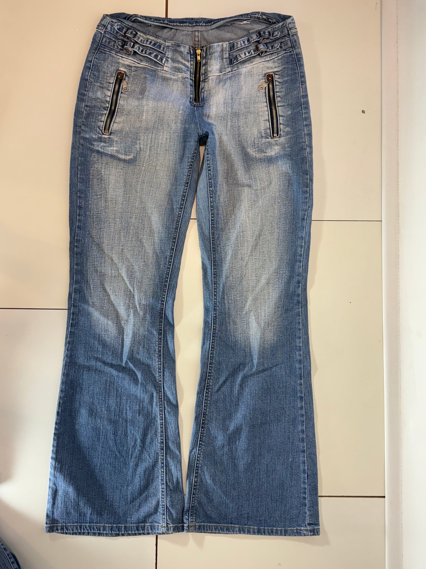 Lågmidjade jeans stl: M