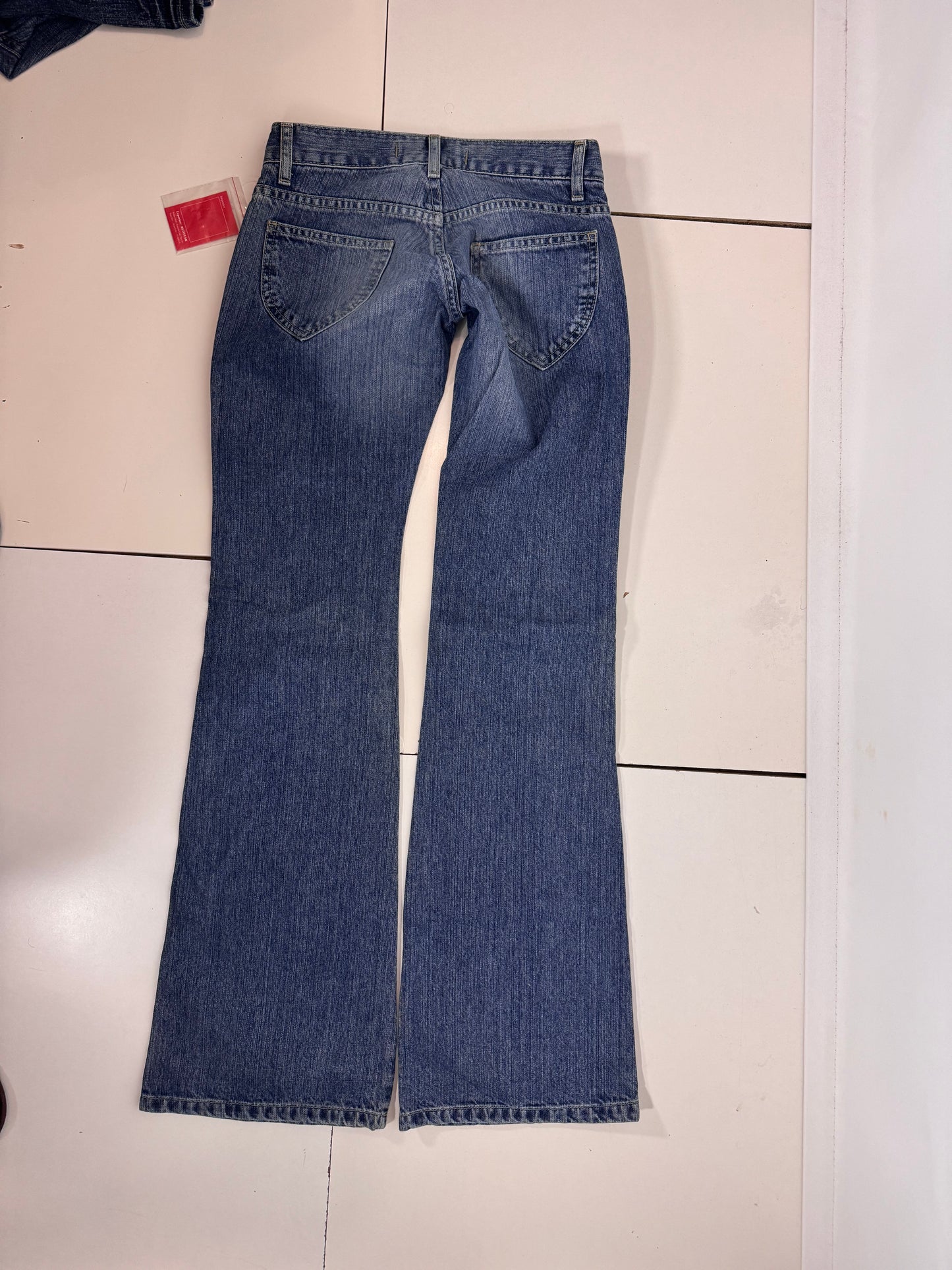Lågmidjade jeans stl: XXXS (W27/L34)