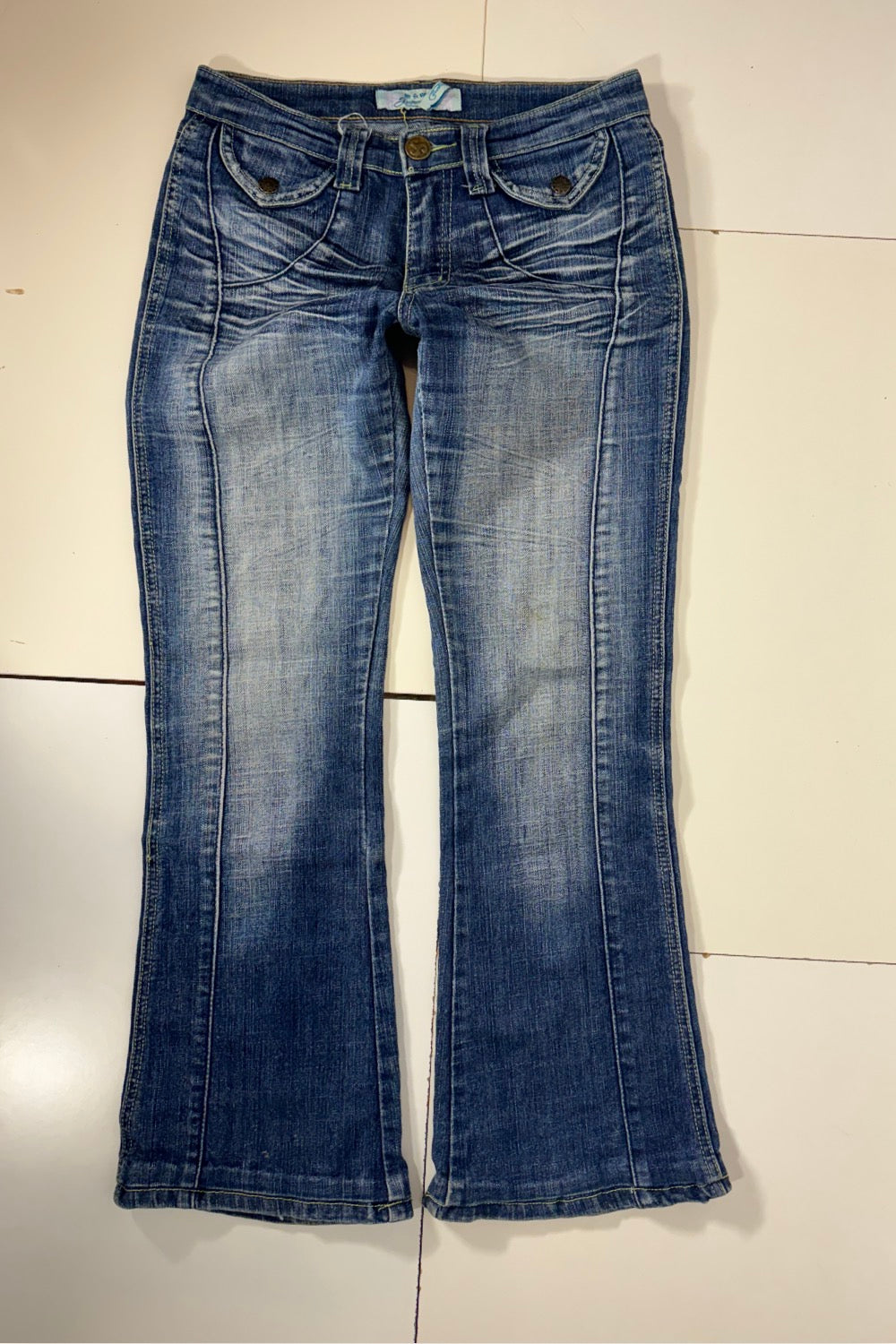 Lågmidjade jeans stl: XS