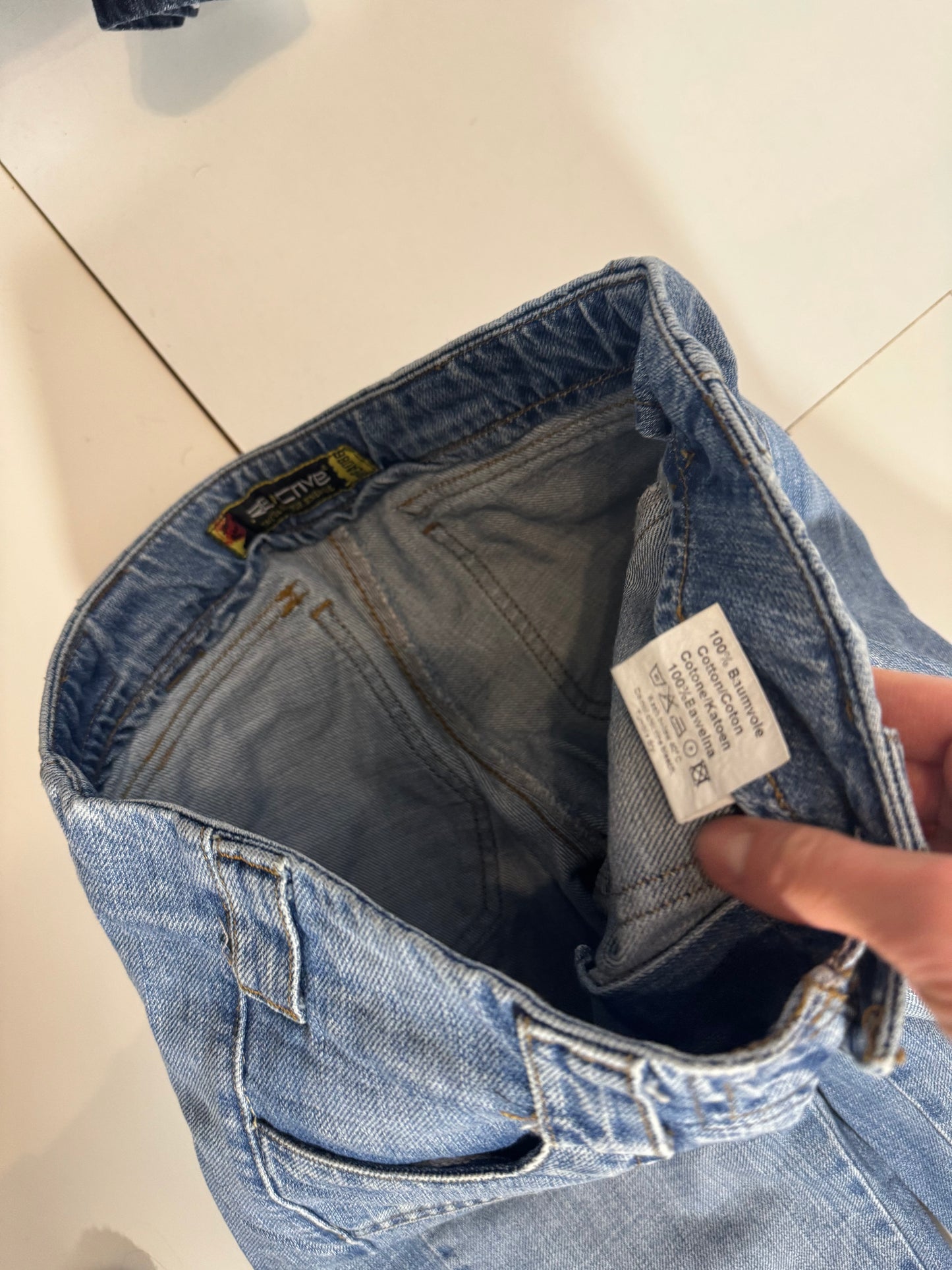 Lågmidjade jeans stl: S