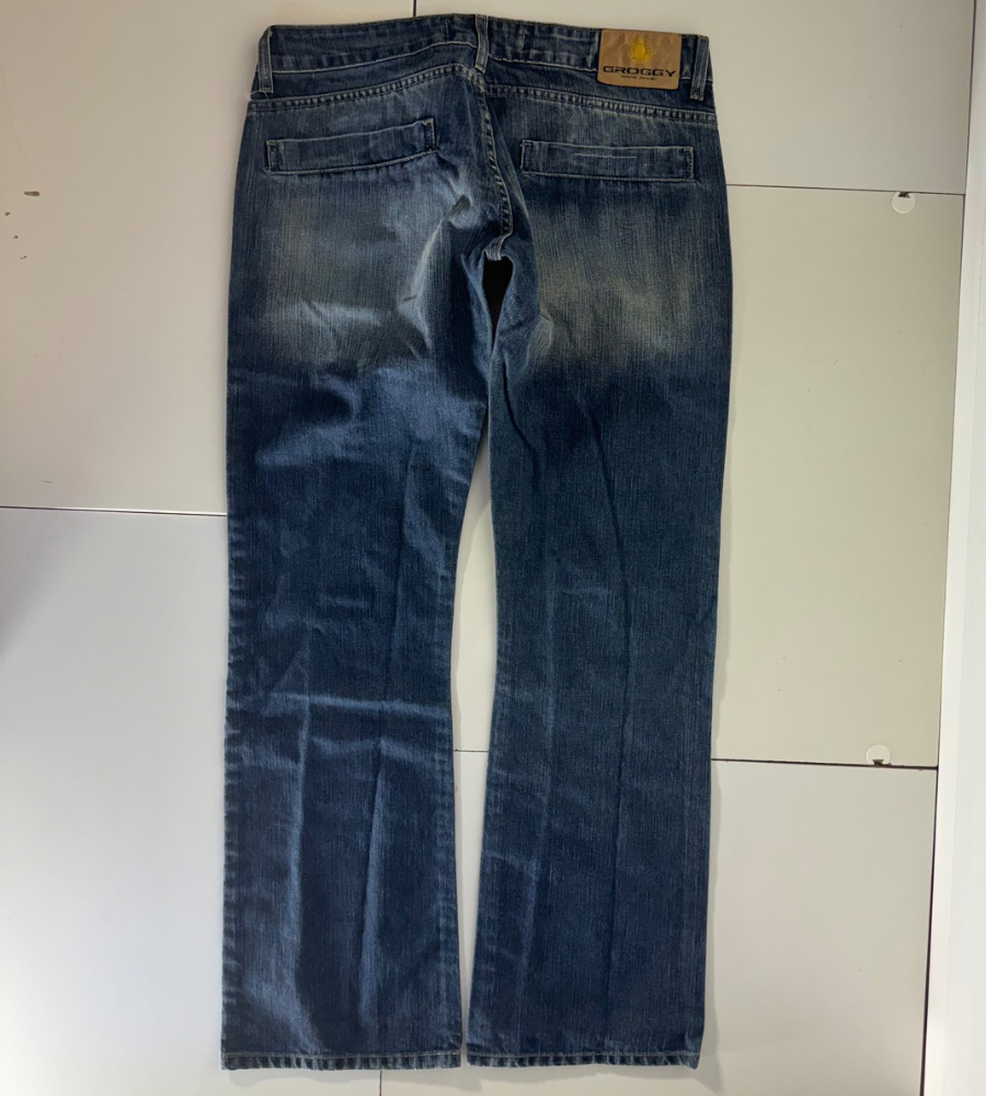 Lågmidjade jeans–stl: M/L