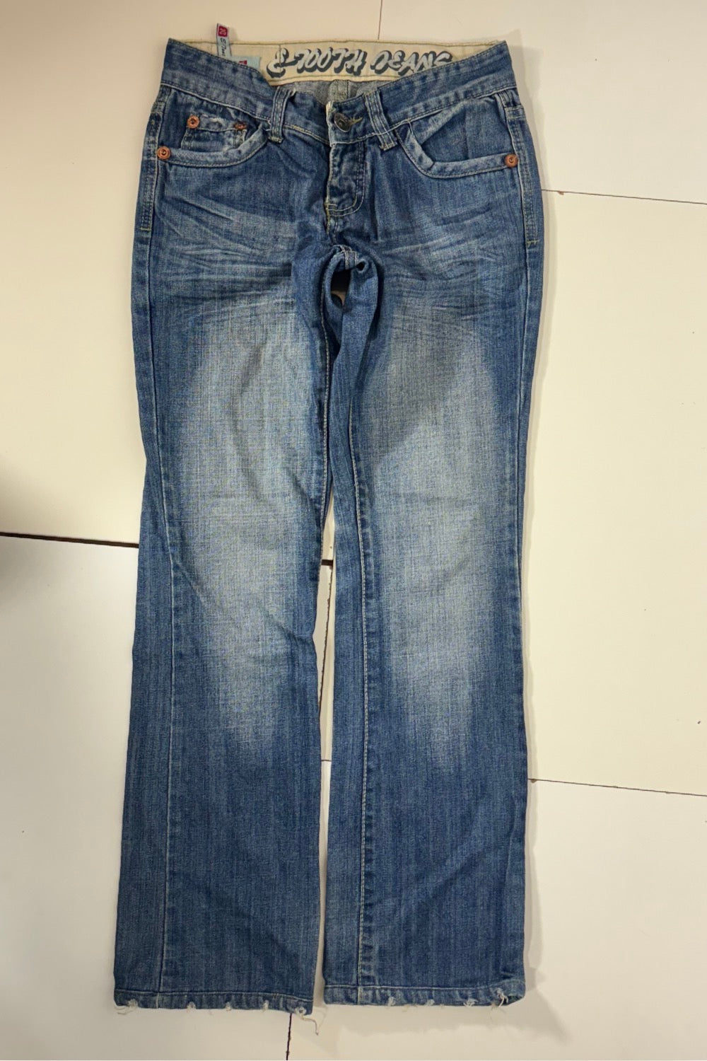 Lågmidjade jeans stl: XXXS