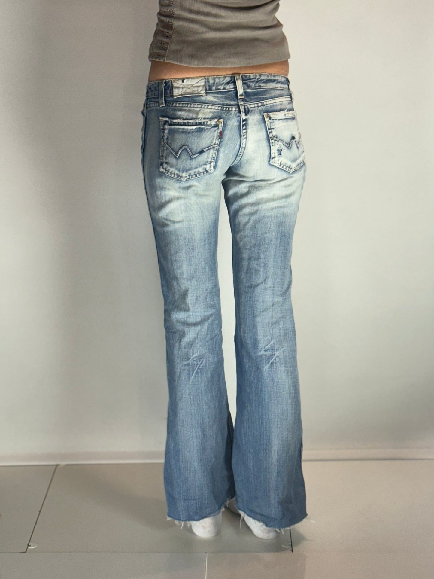 Lågmidjade jeans stl: XS