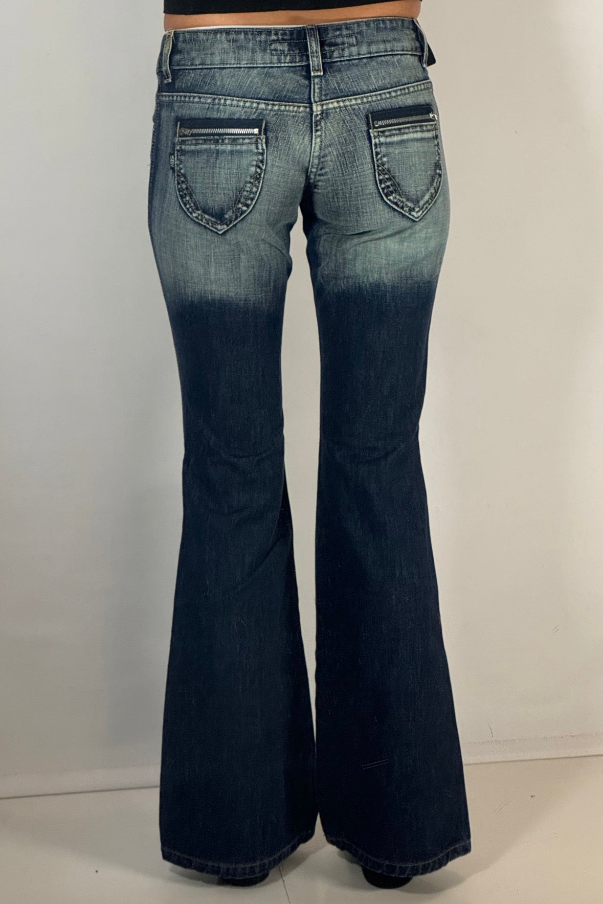 Lågmidjade jeans stl: XXS (W27/L34)