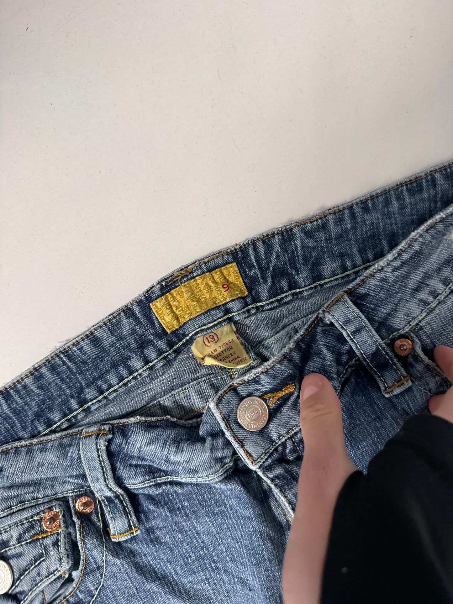 Lågmidjade jeans stl: M