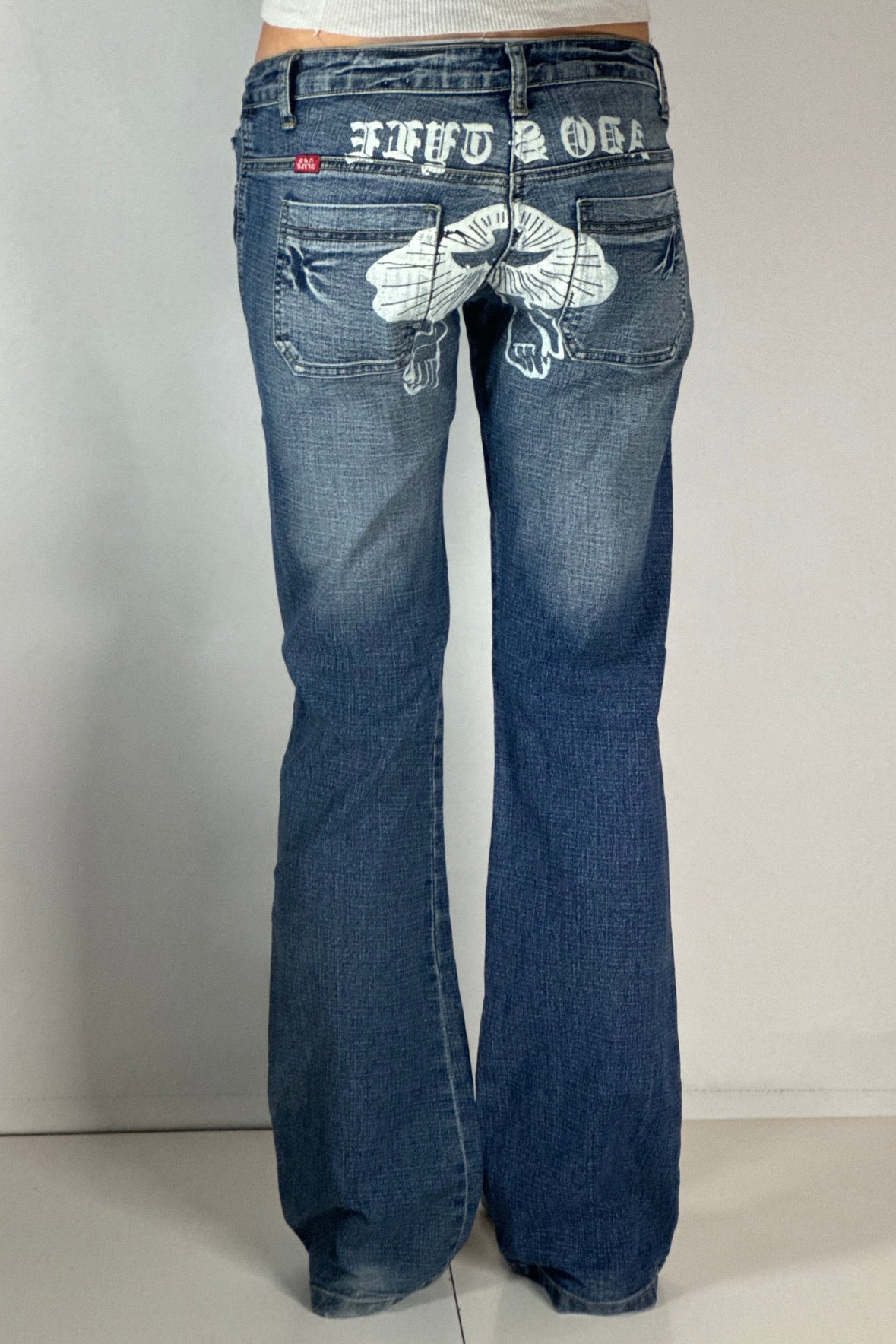 Lågmidjade jeans stl: S