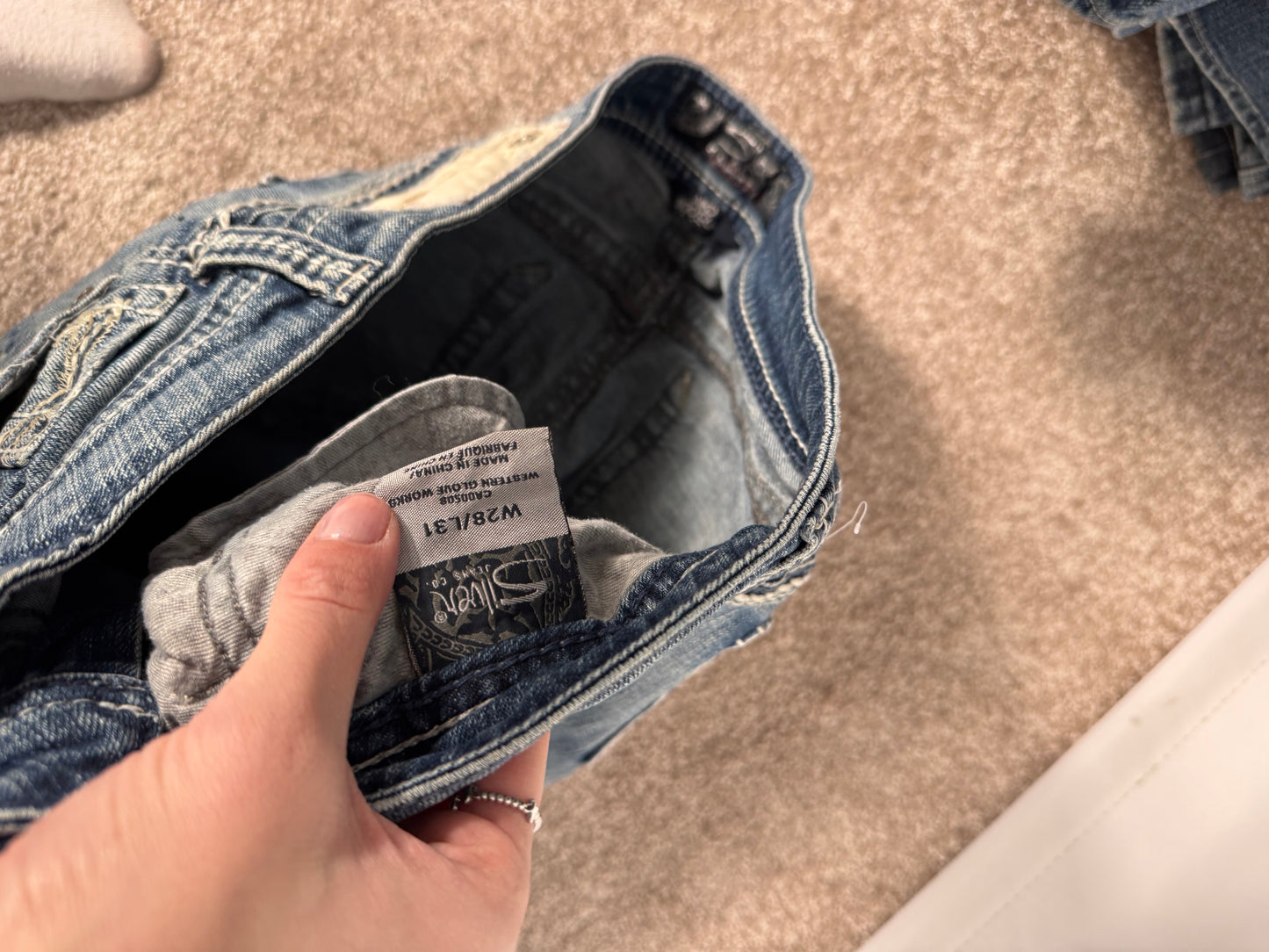 Lavtlivsjeans str: XS/S