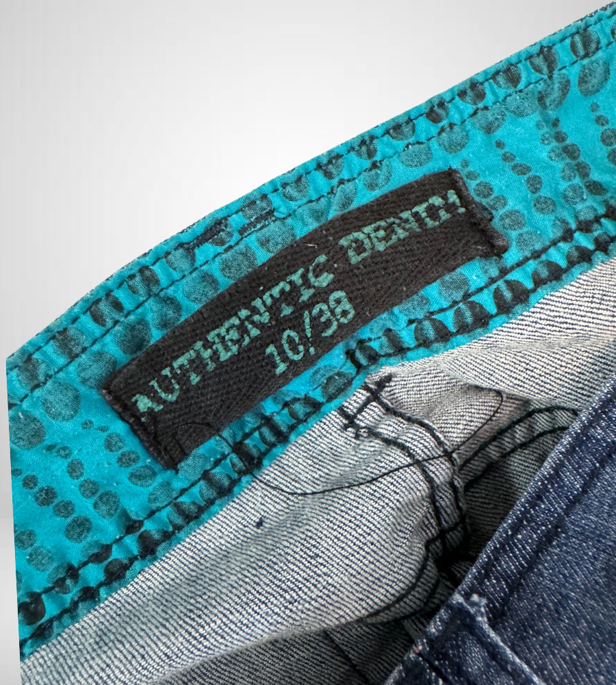 Lågmidjade jeans–stl: S