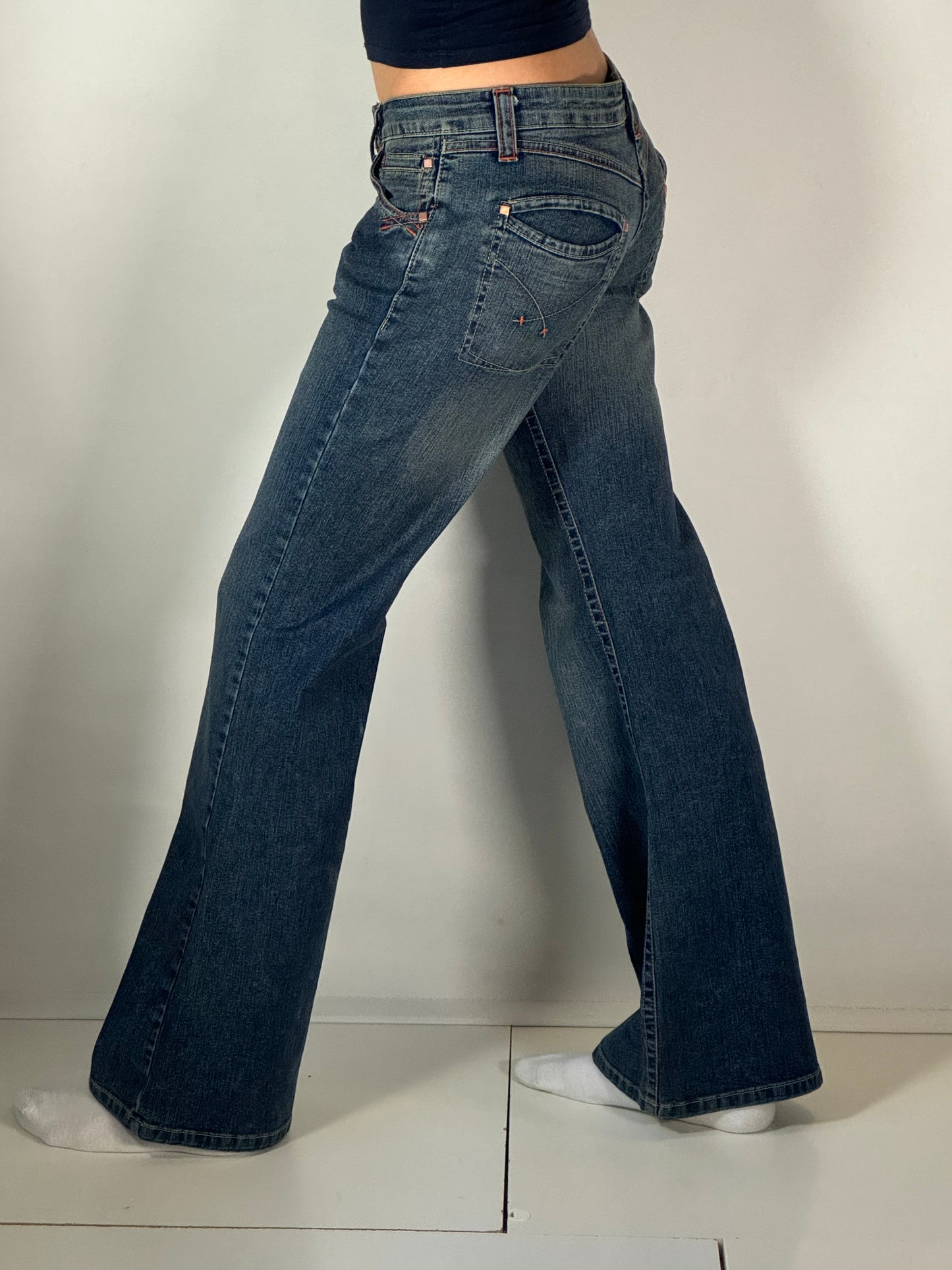 Lågmidjade jeans stl: XS