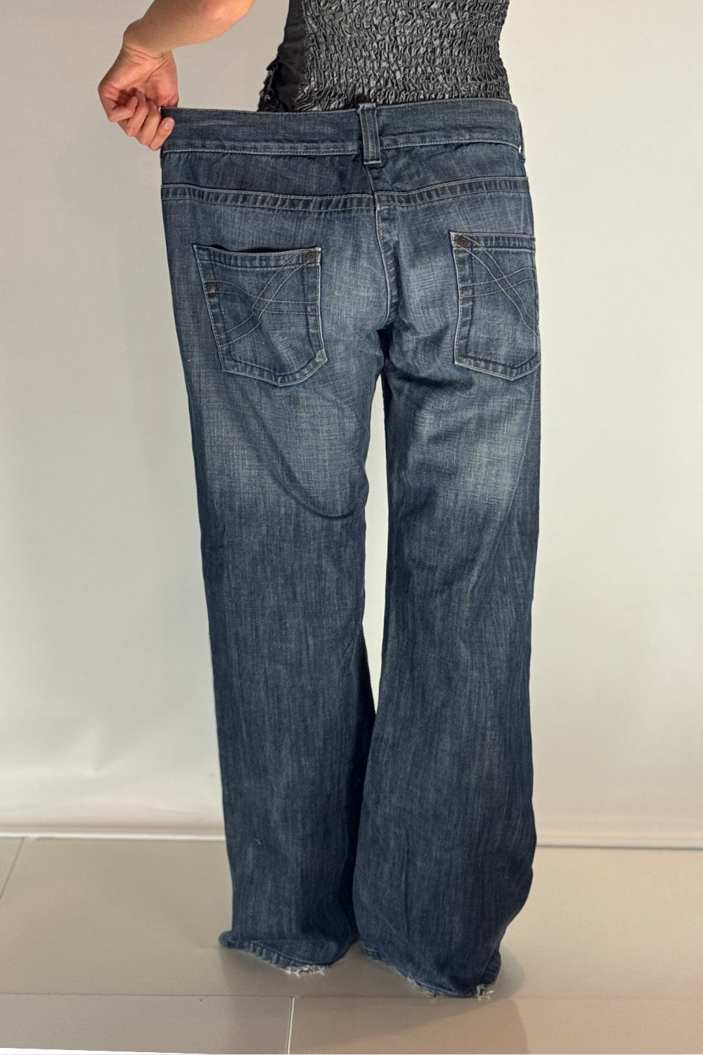 Lågmidjade jeans stl: XL