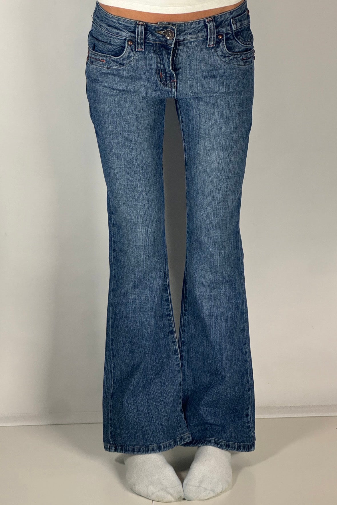 Lågmidjade jeans stl: XS
