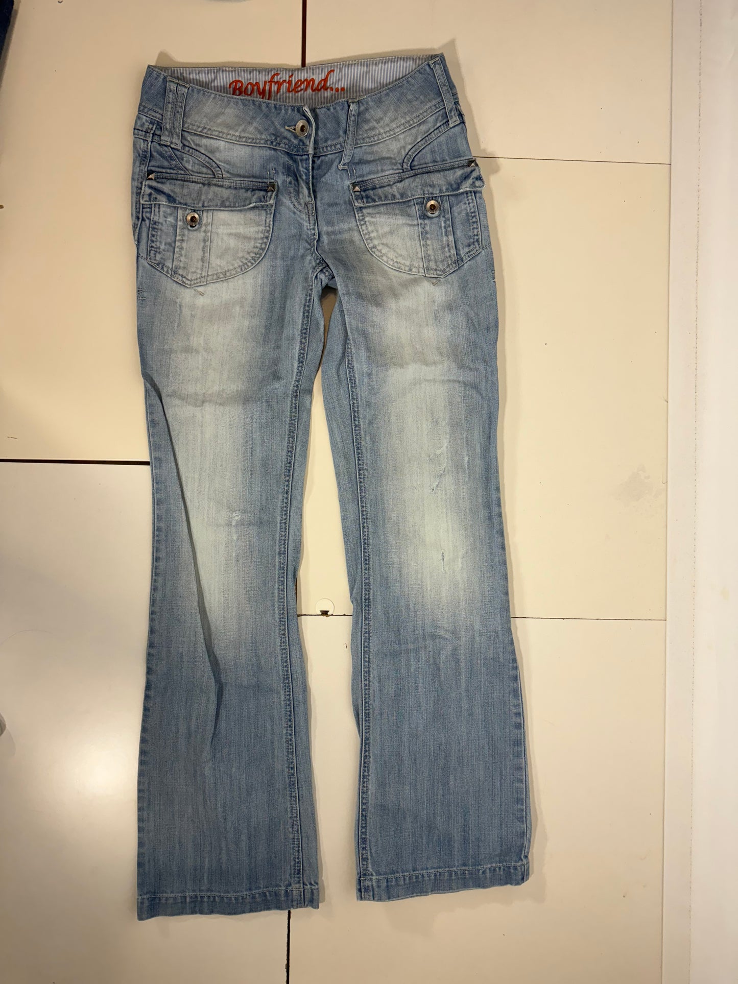 Lågmidjade jeans stl: XS