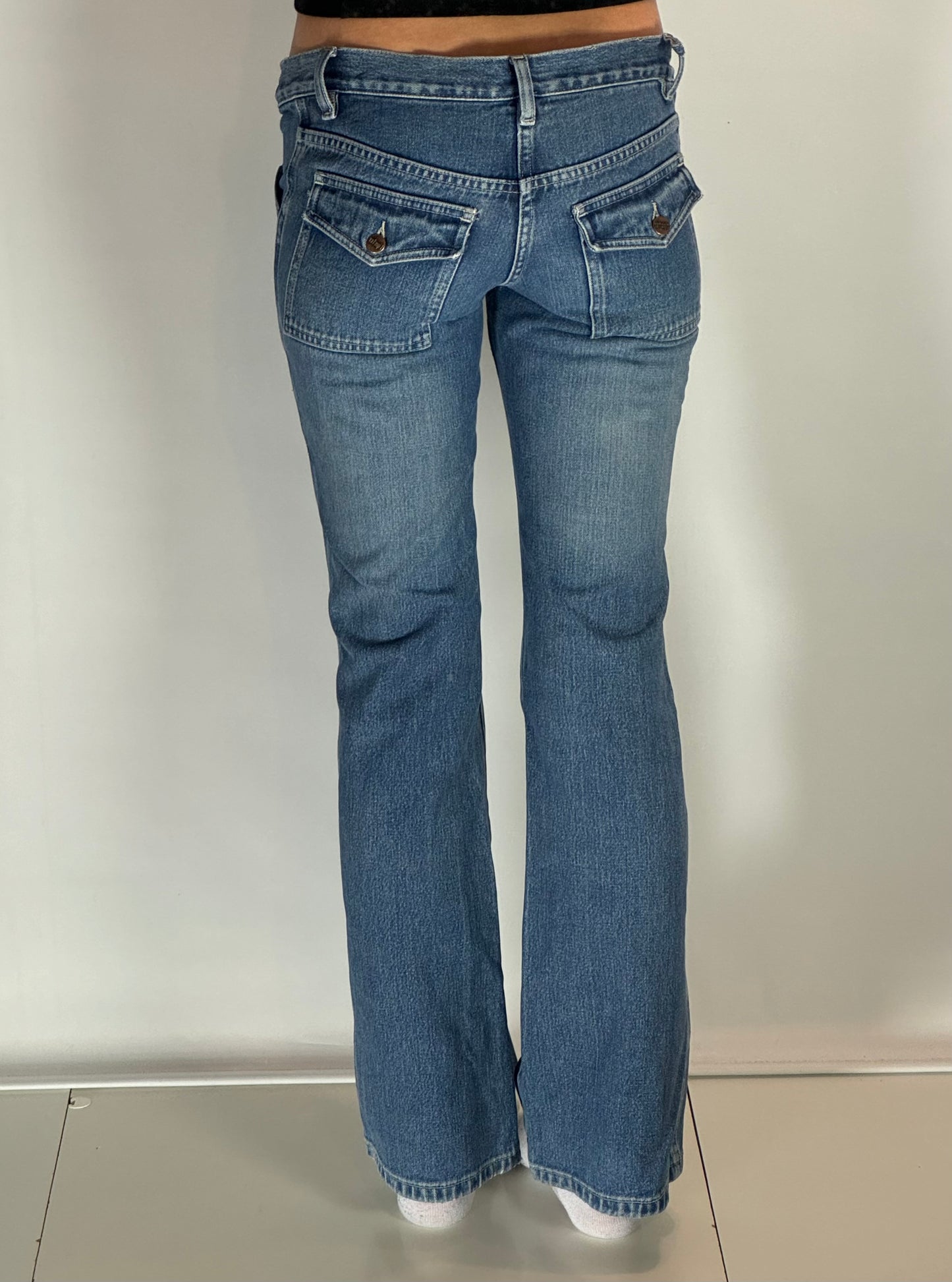 Lågmidjade jeans stl: XXS