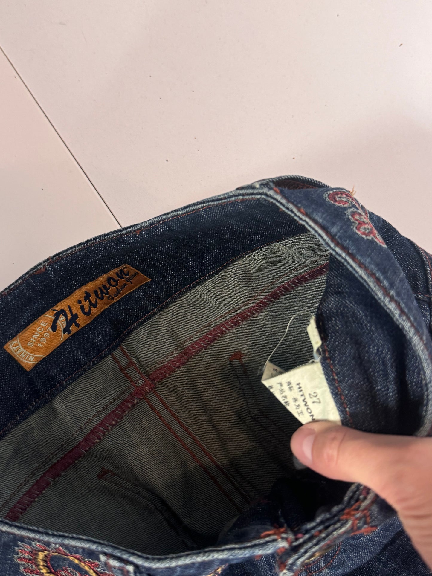 Lågmidjade jeans stl: XXS