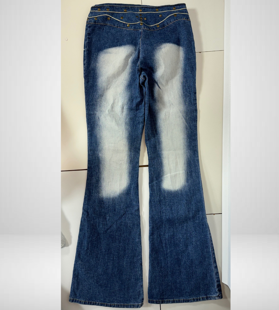 Lågmidjade jeans–stl: XS