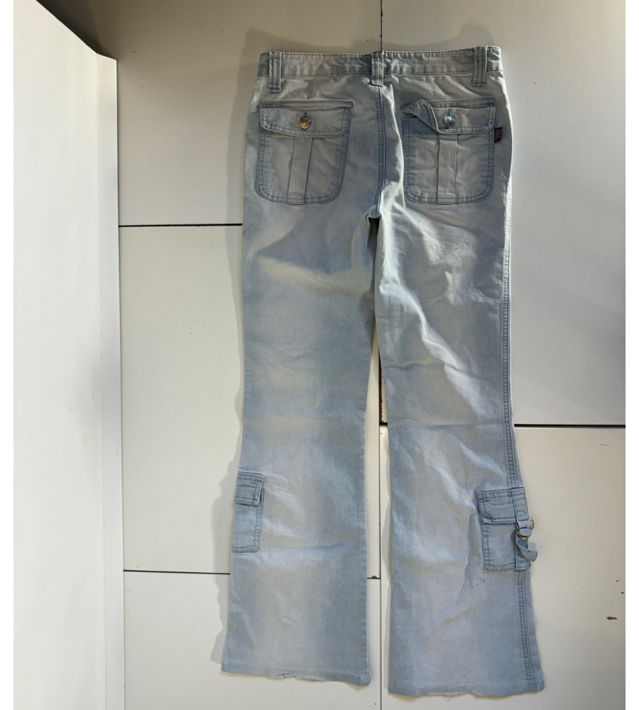 Lågmidjade jeans–stl: XS