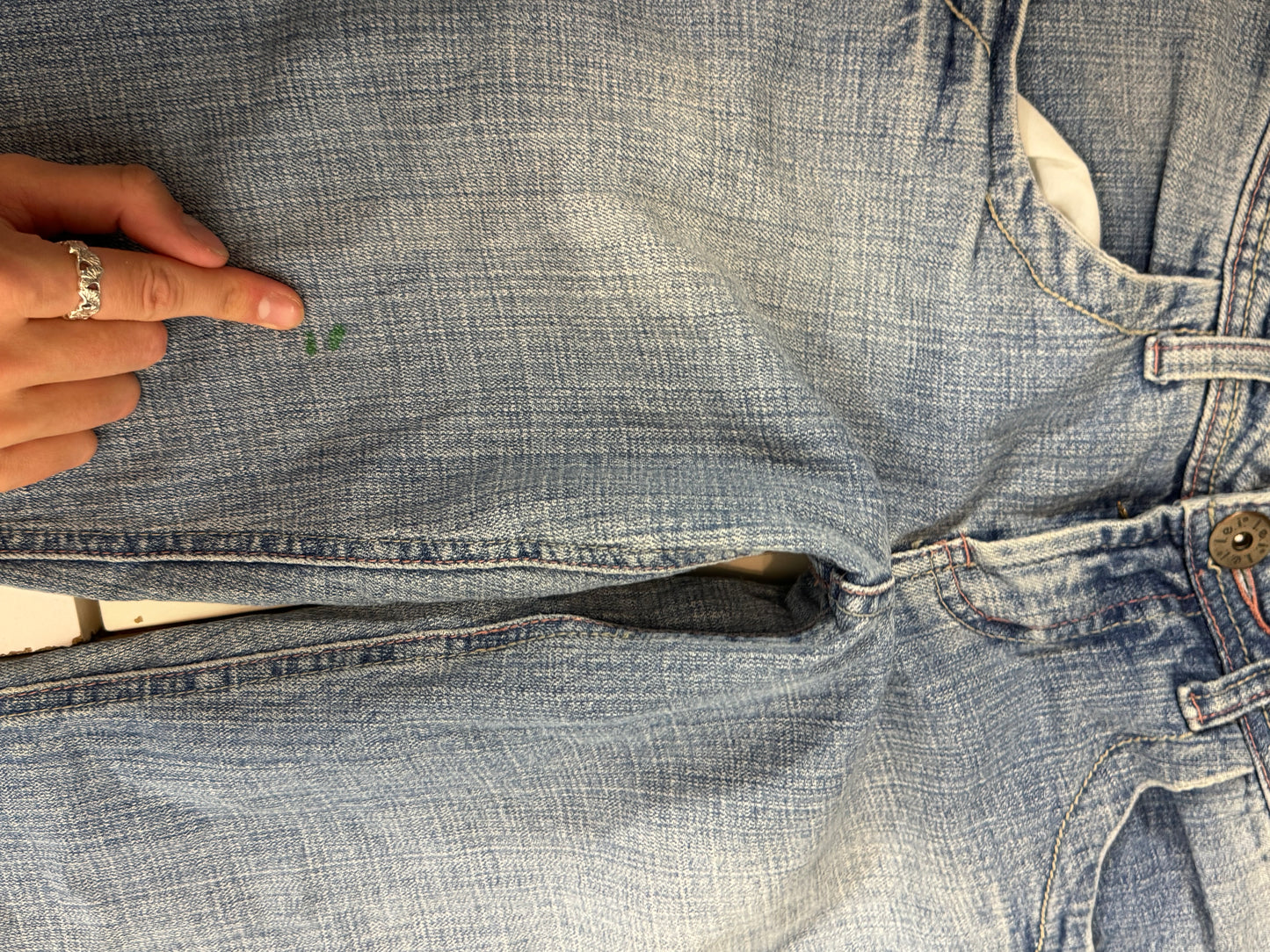 Lågmidjade jeans stl: S