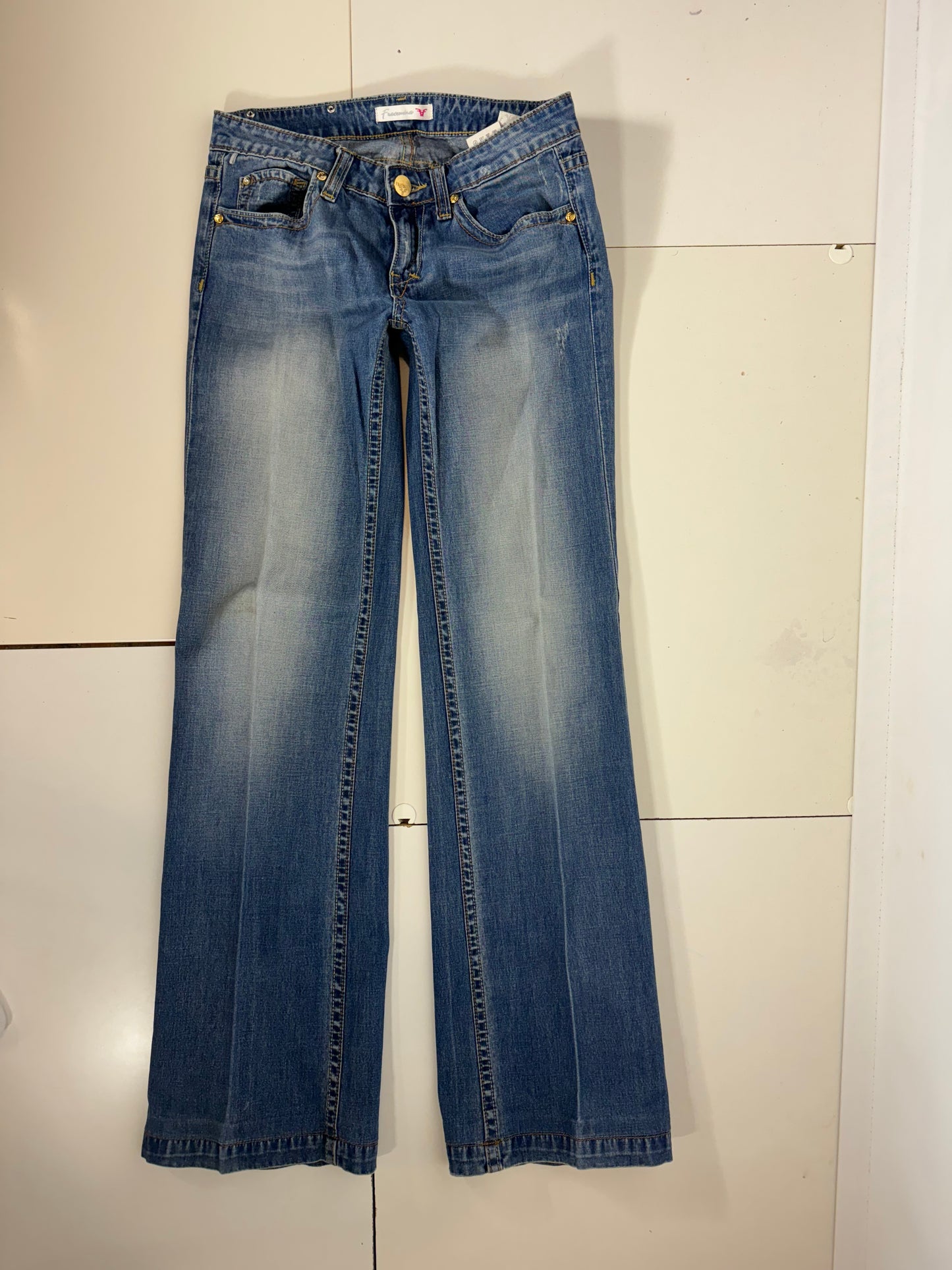 Lågmidjade jeans stl: XS