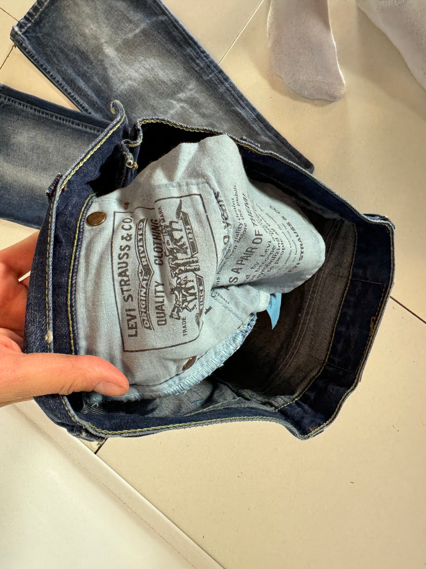 Levis jeans stl: XS