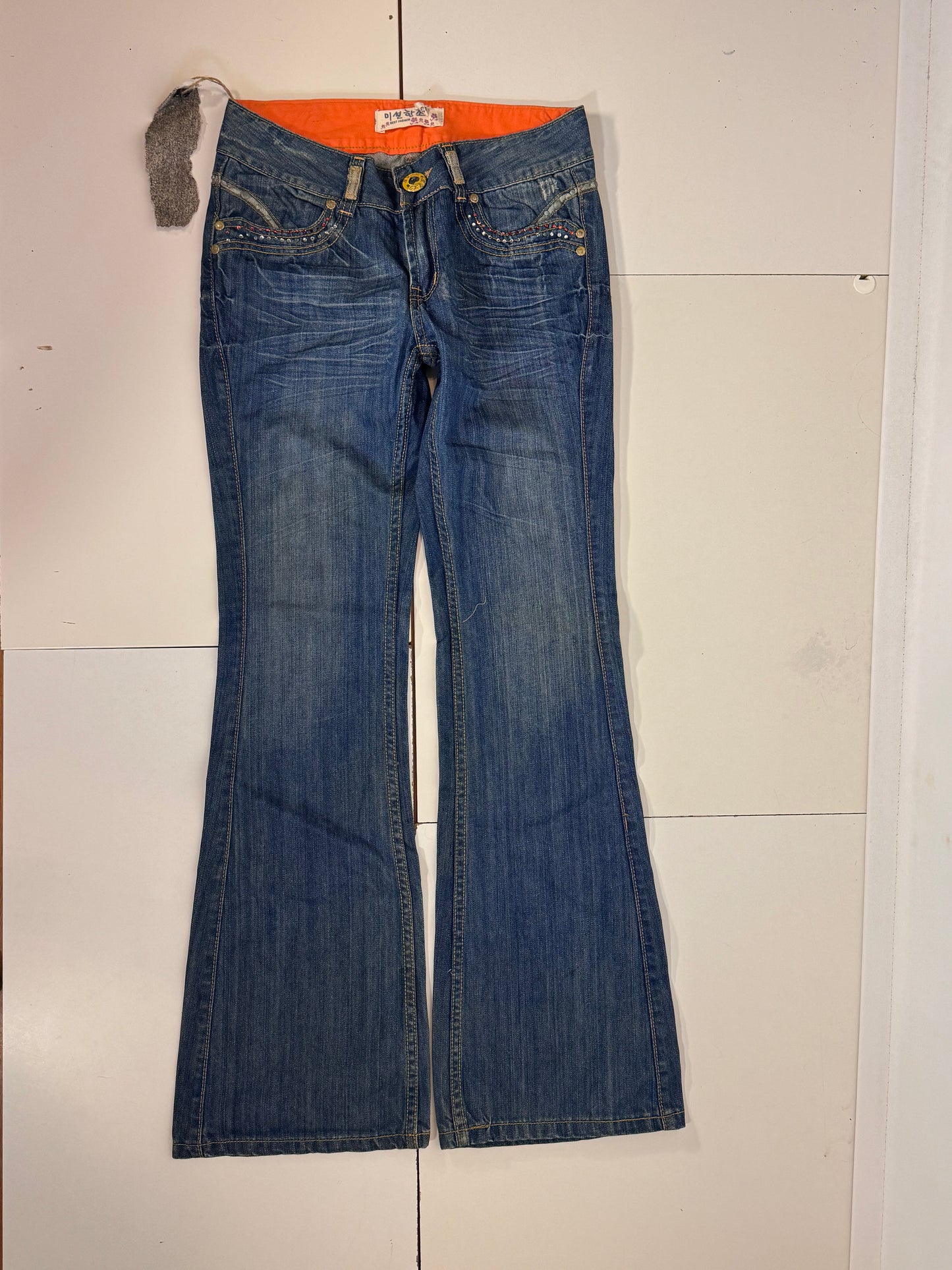 Lågmidjade jeans stl: S