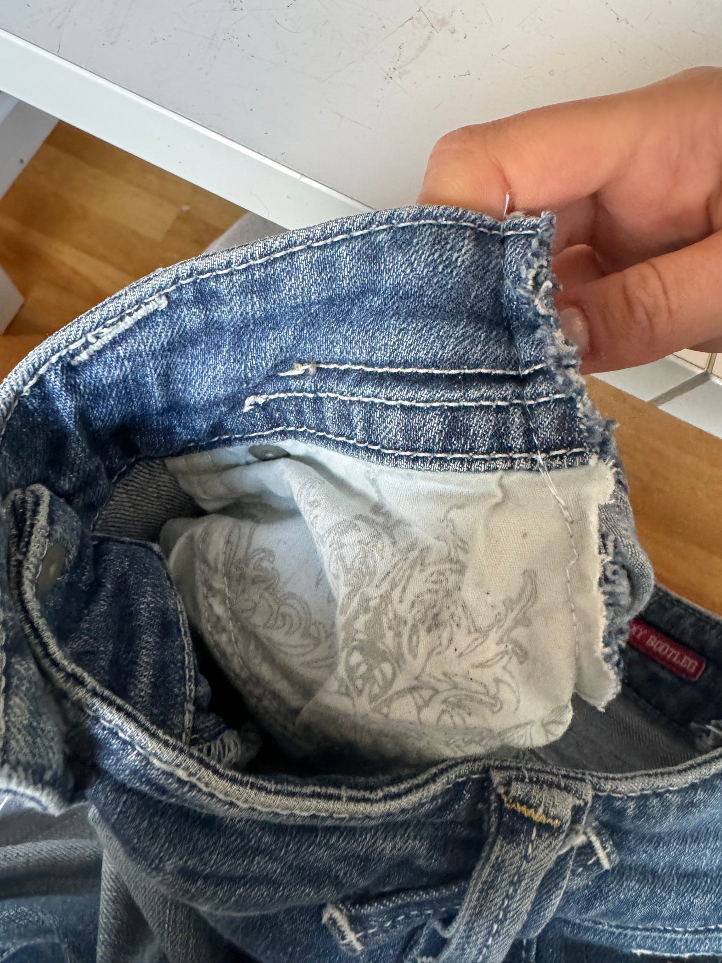Lågmidjade jeans stl: XS