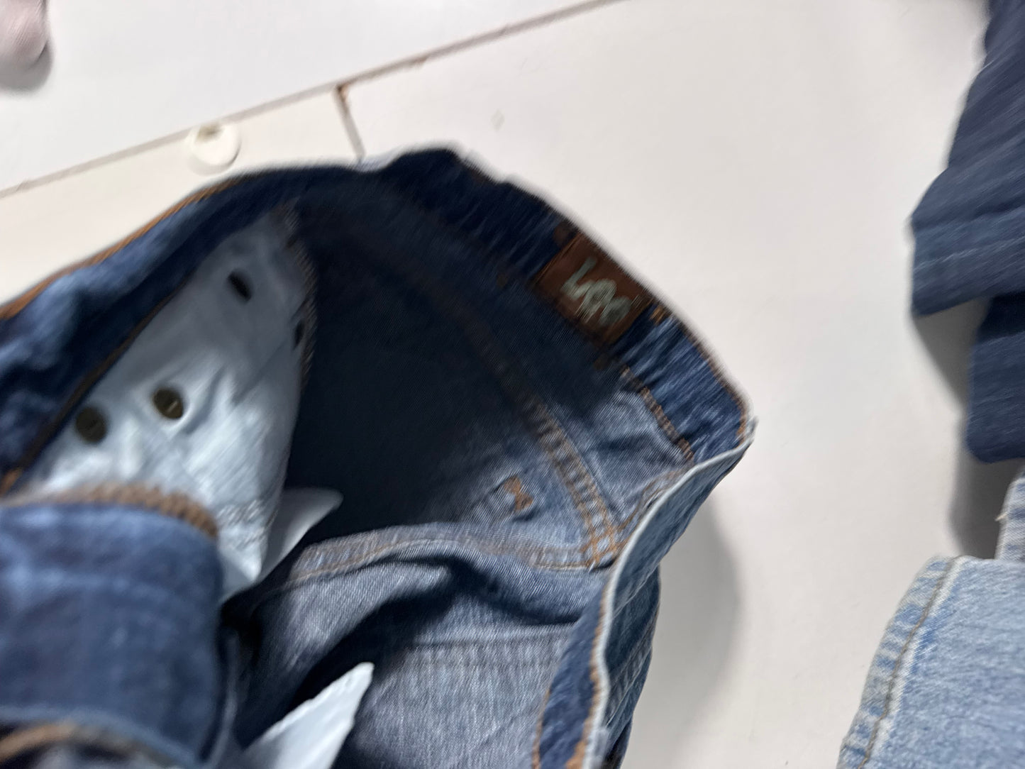 Lågmidjade jeans stl: XS