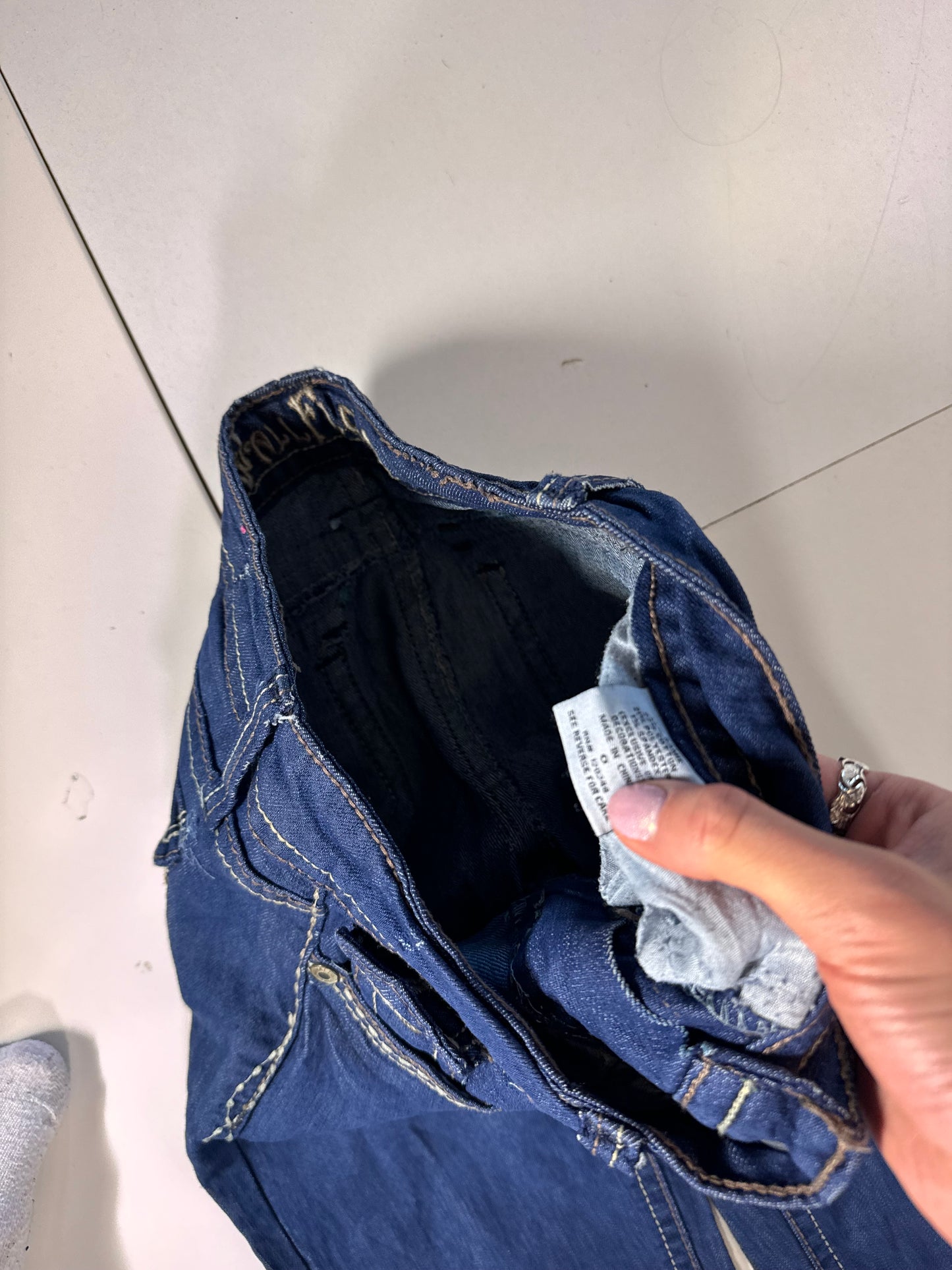 Lågmidjade jeans stl: XXS