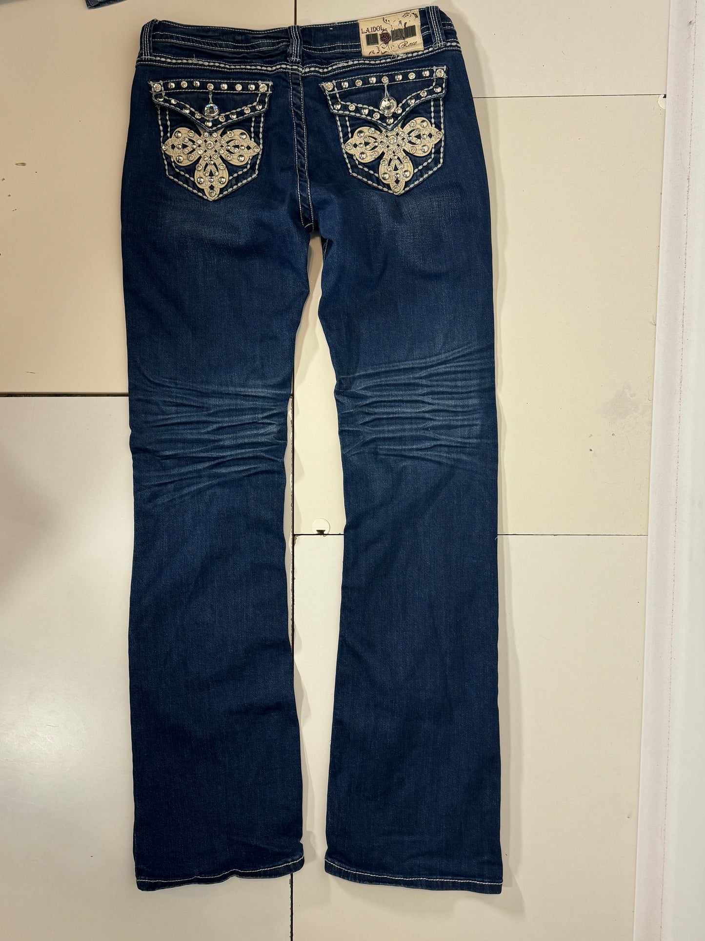 Lågmidjade jeans stl: M