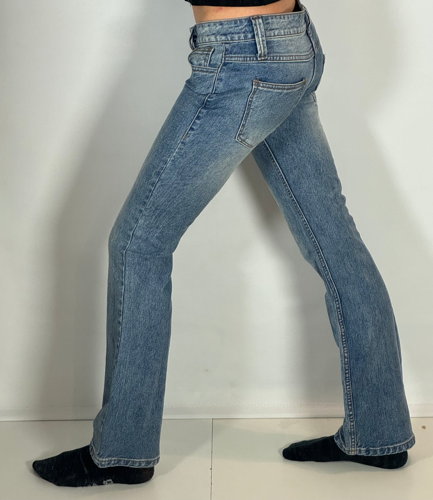 Lågmidjade jeans stl: S