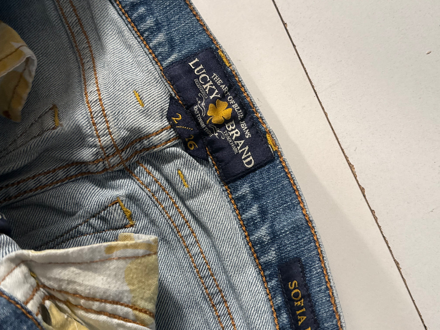 Lavtaljede jeans str: XS