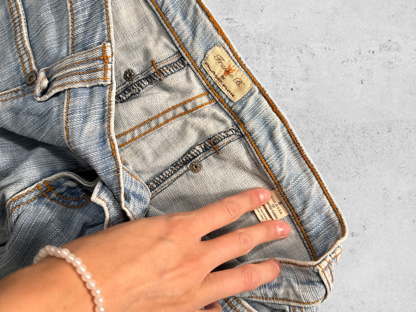 Lågmidjade jeans stl: S