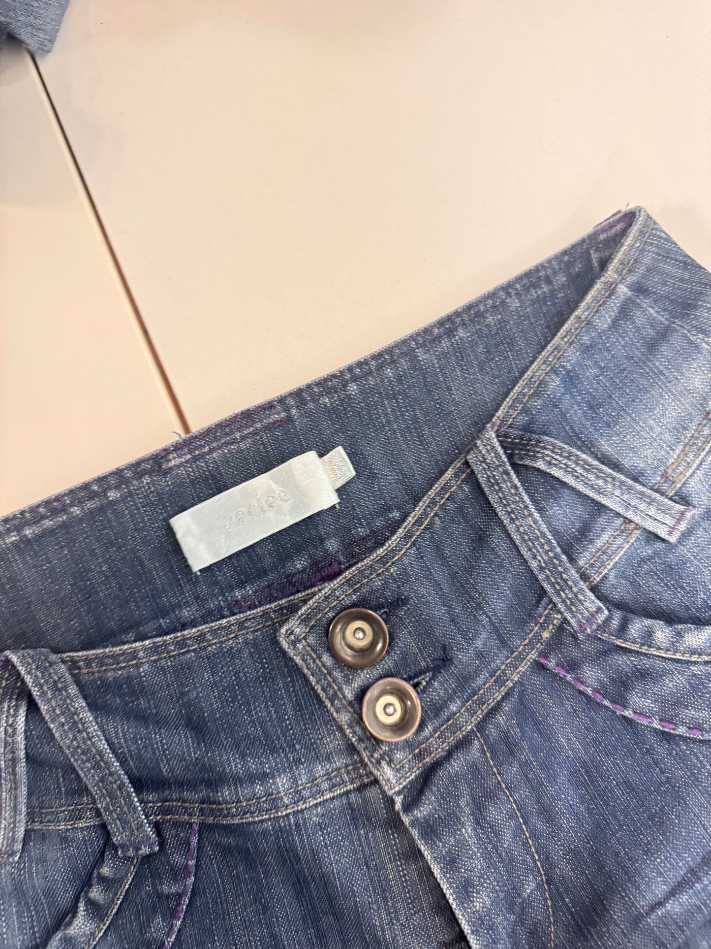 Lågmidjade jeans stl: XXS