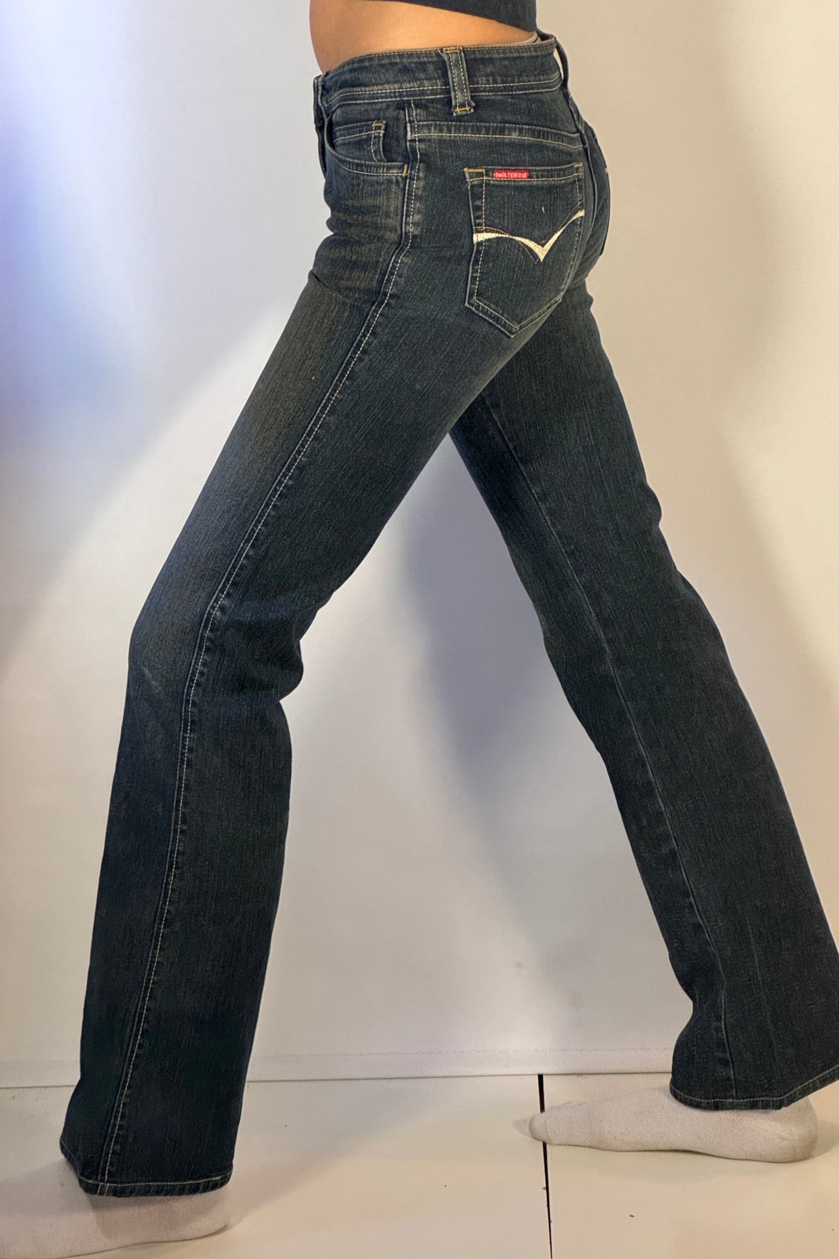 Lågmidjade jeans stl: XXS