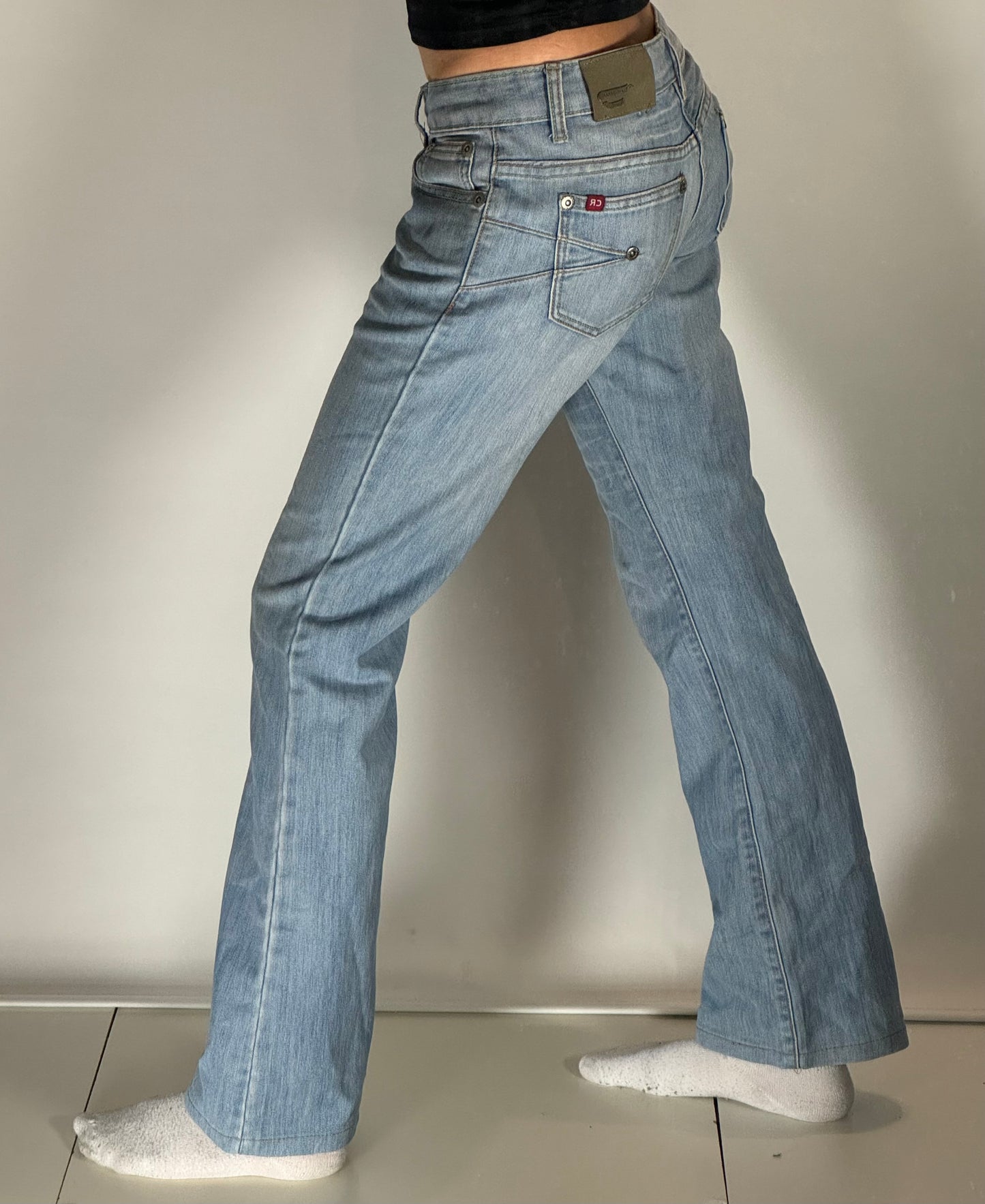 Lågmidjade jeans stl: S