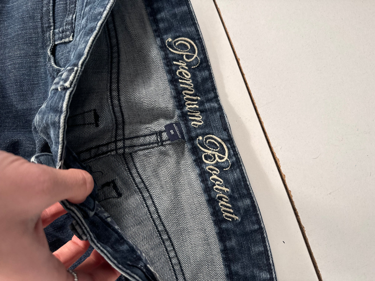 Lågmidjade jeans stl: XS