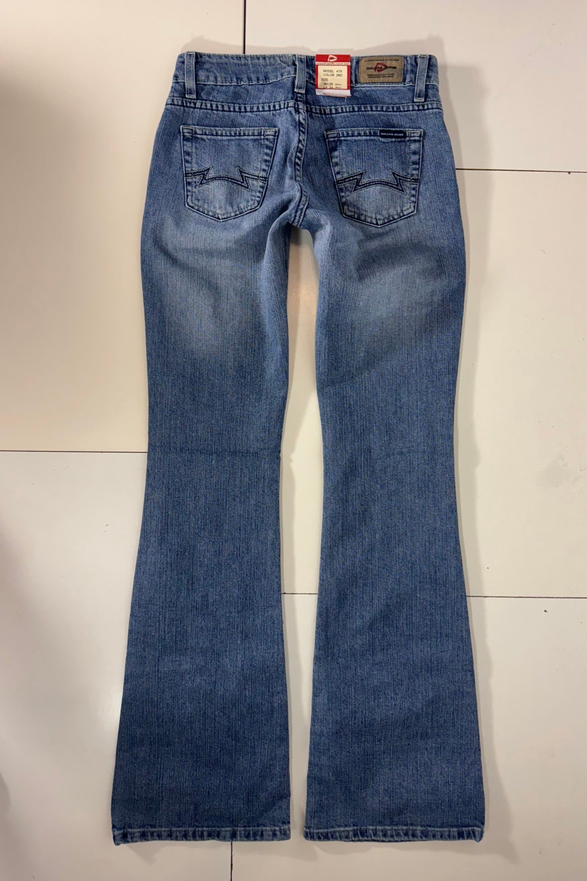 Lågmidjade jeans stl: XXS (W26/L34)