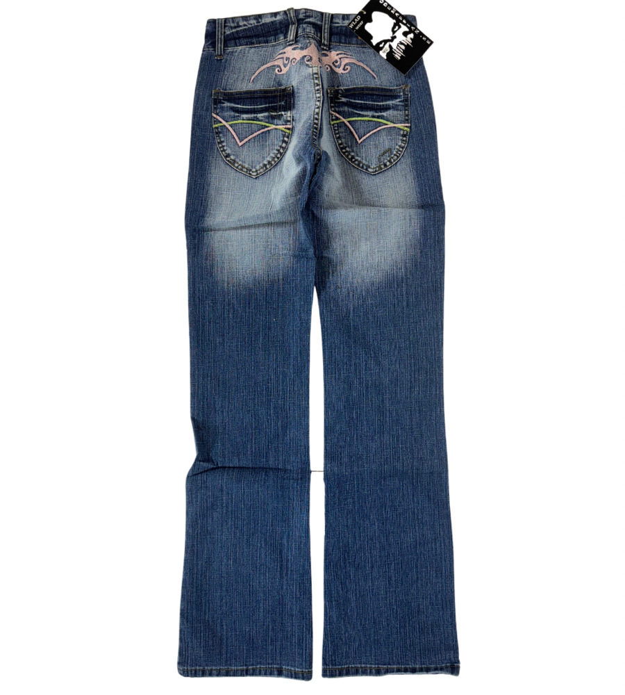 Lågmidjade jeans–stl: XS