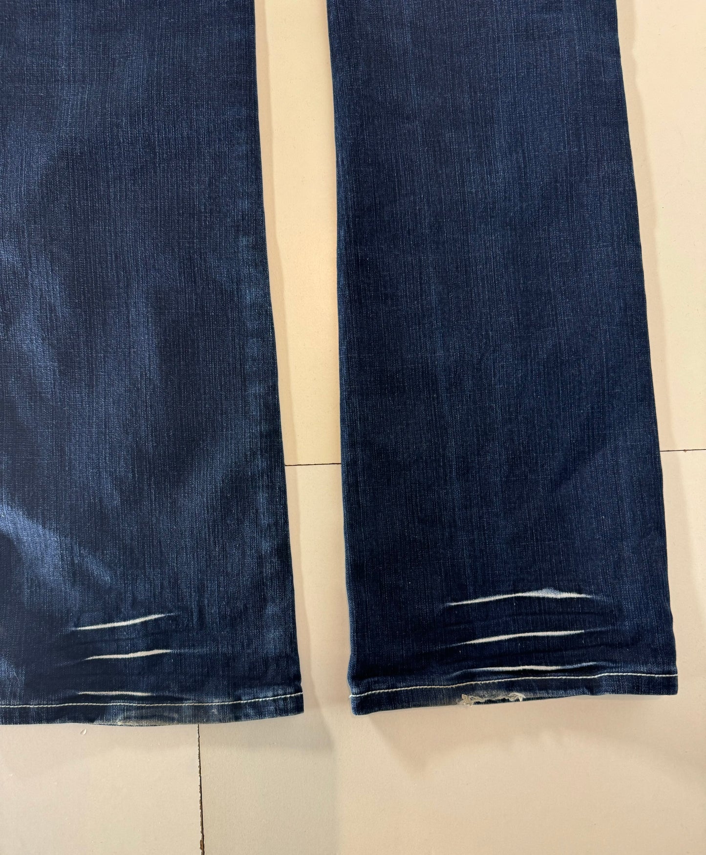 Lågmidjade jeans–stl: S