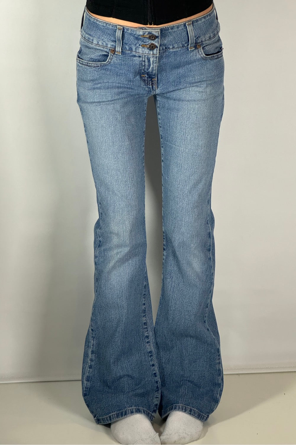 Lågmidjade jeans stl: S