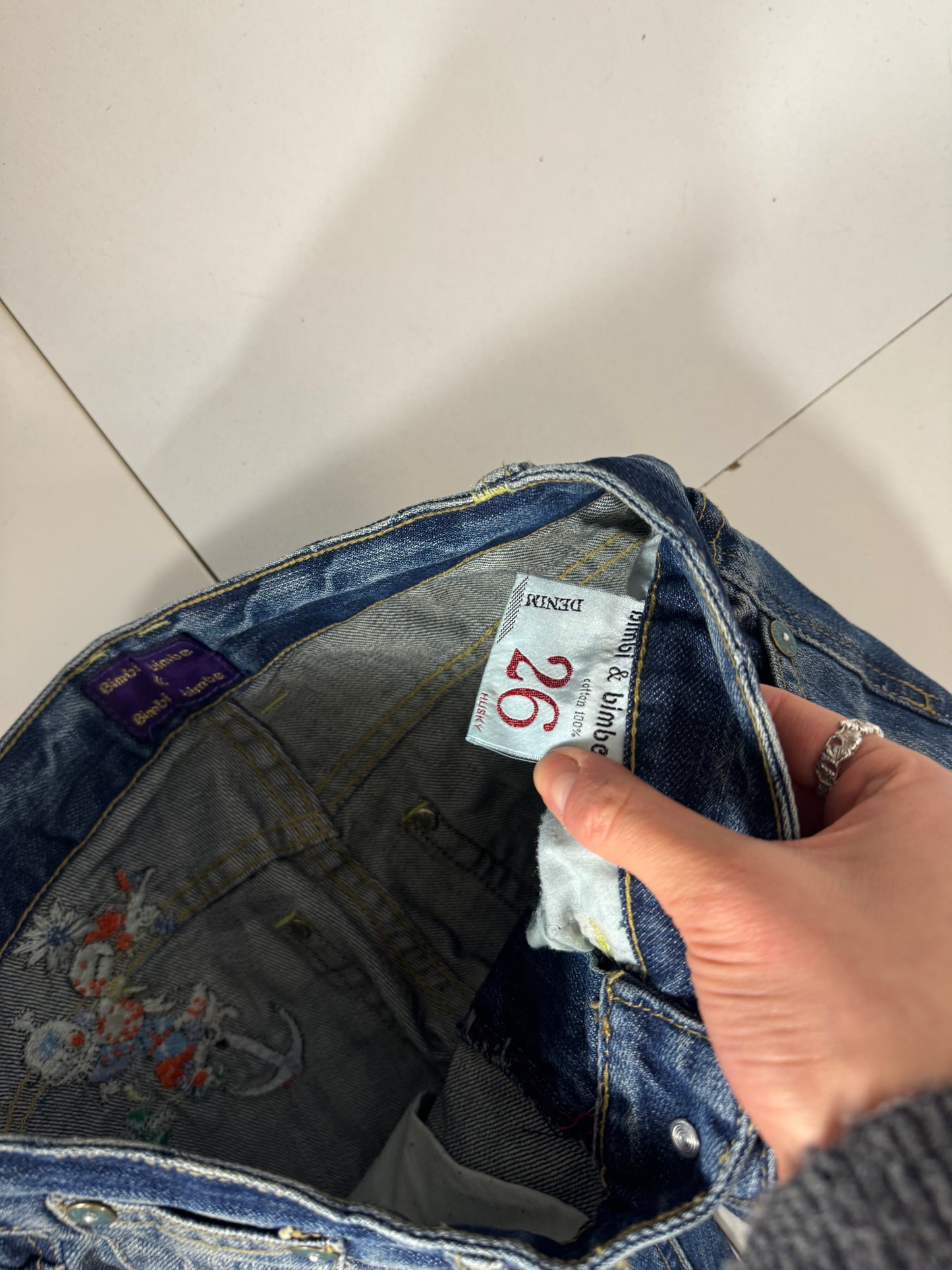 Lågmidjade jeans stl: XXS