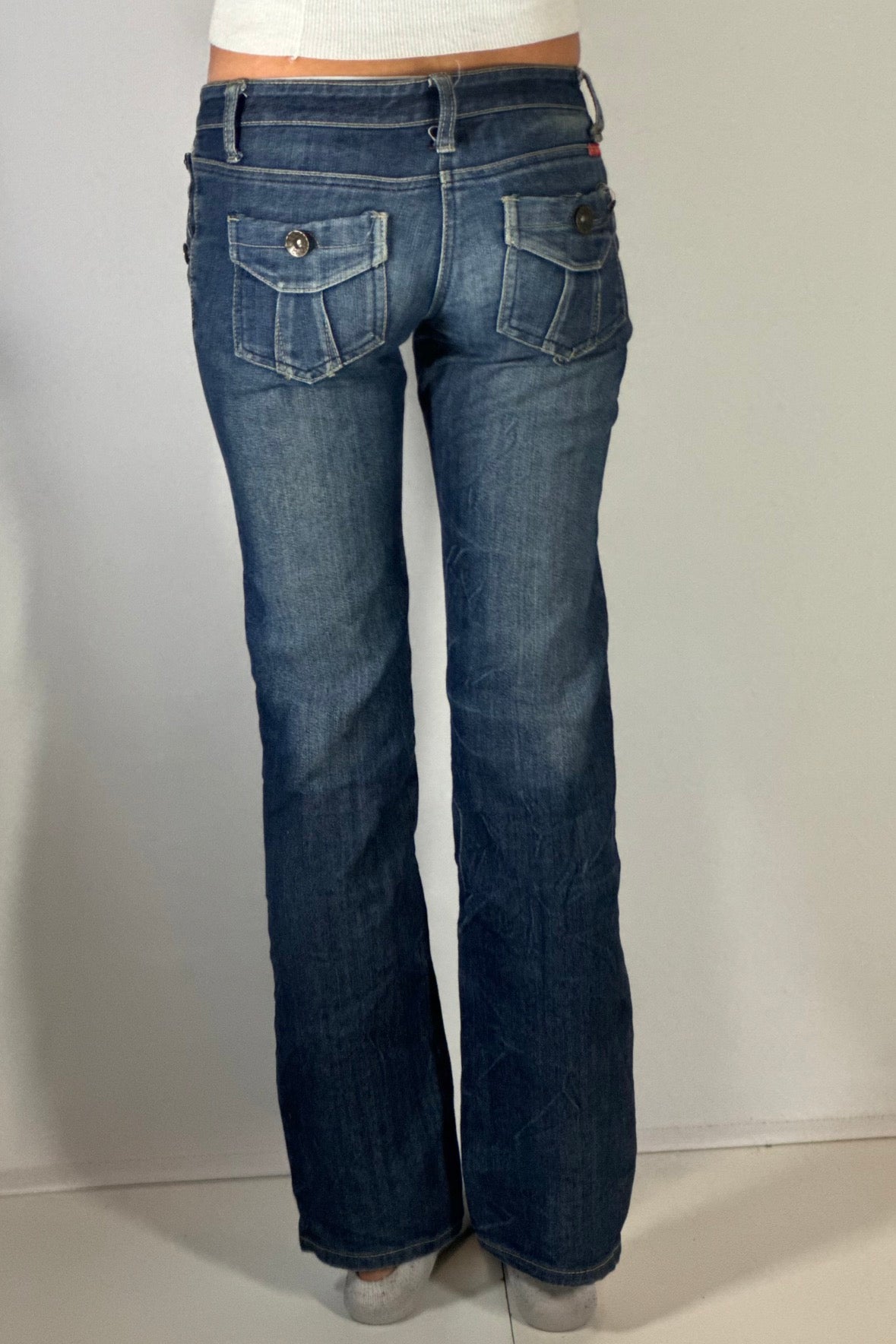 Lågmidjade jeans stl: XS
